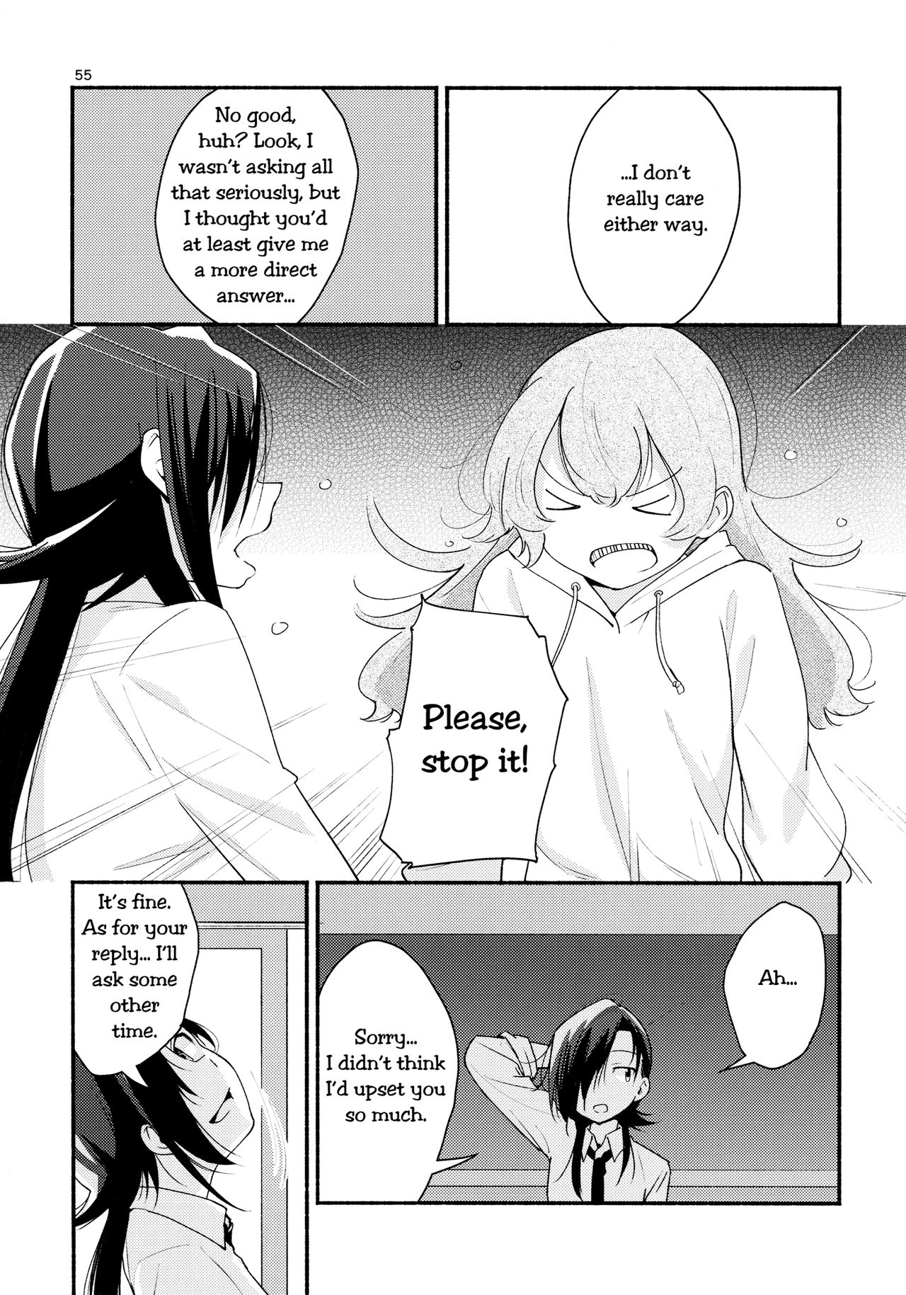 (Girls Love Festival 14) [G-complex (YUI_7)] Namae no Nai Kaijitsu Ichi | Nameless Fruit [English] [TZdY] page 55 full