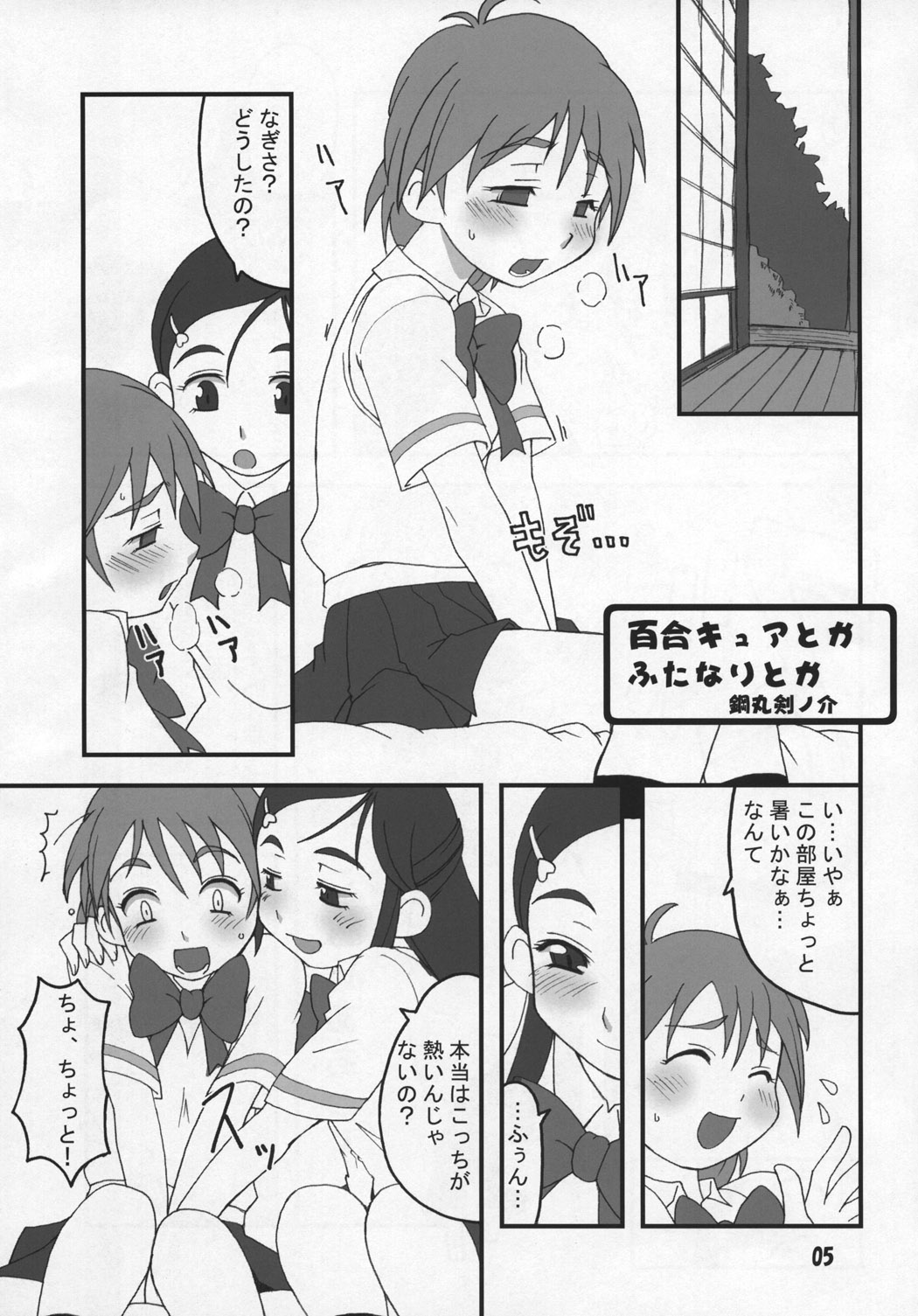 (C66) [Hagane Koubou (Haganemaru Kennosuke)] SECRET DIARY (Futari wa Precure) page 4 full