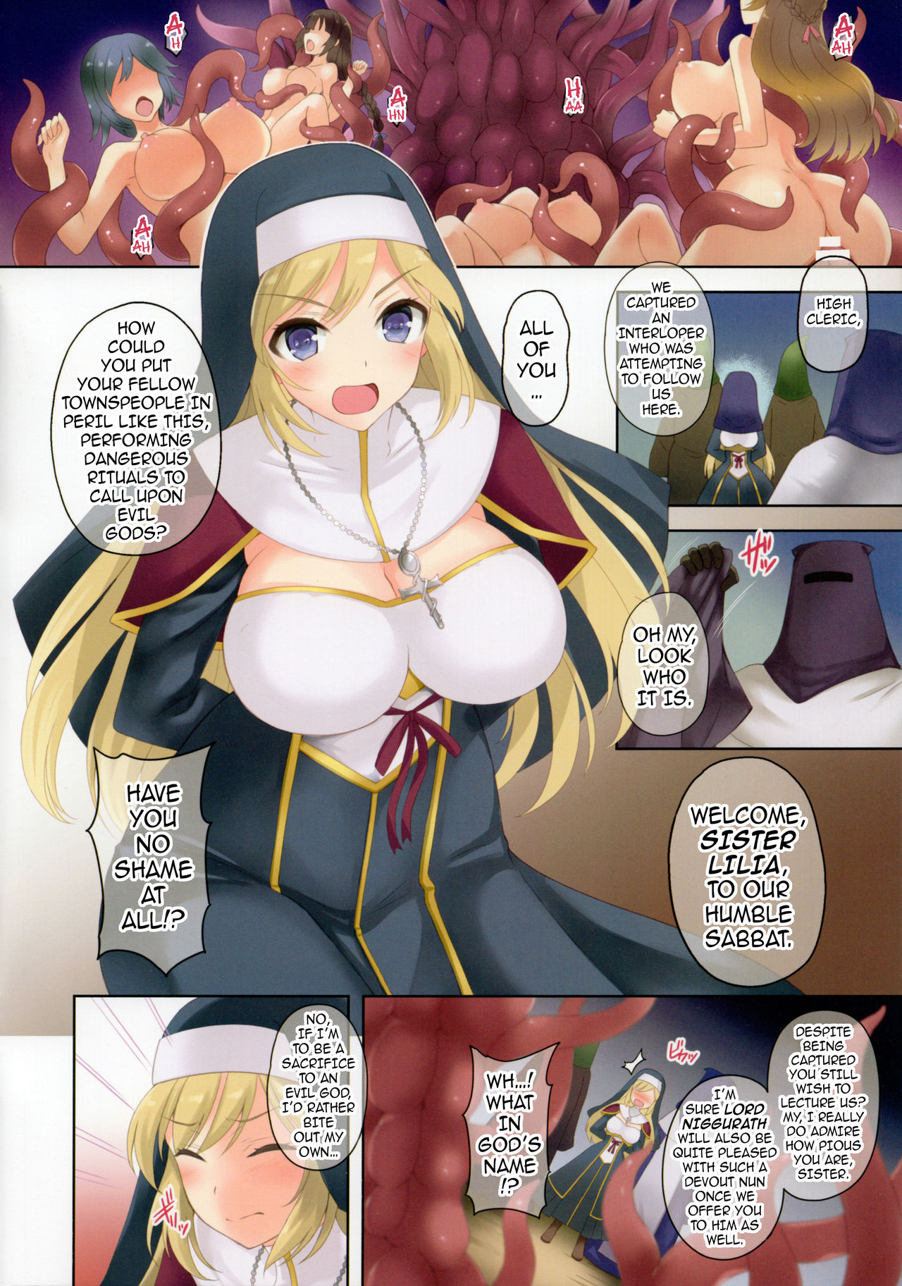 (COMIC1☆13) [Chococornet (Tenro Aya)] SABBAT [English] {darknight} page 2 full