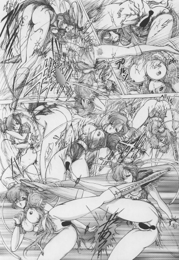 (C46) [Art Rakugaki (Aoki Reimu)] Fighting Ladies II (Various) - page 26