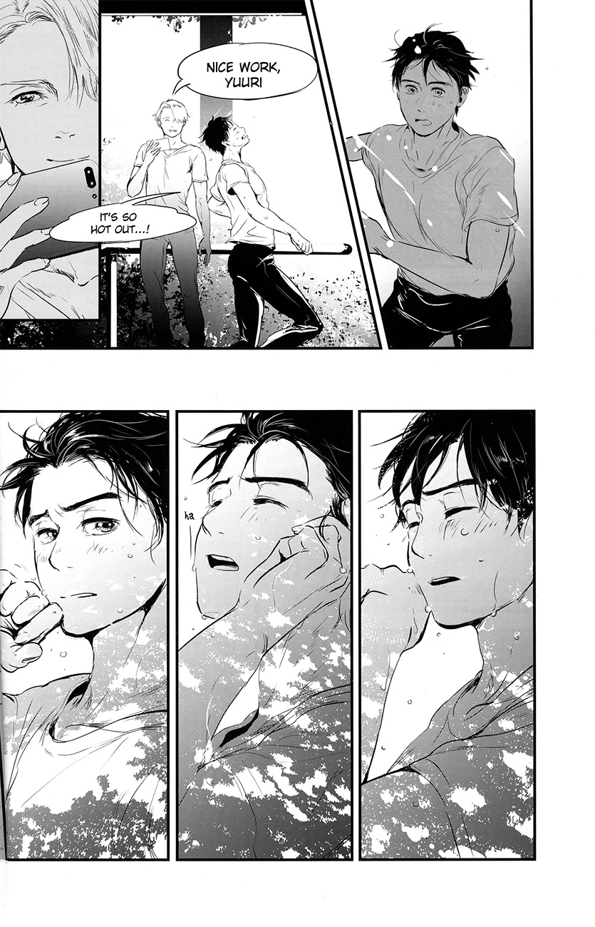 [1pack (nattou)] netsu, yadorasete (Yuri!!! on ICE) [English] page 40 full