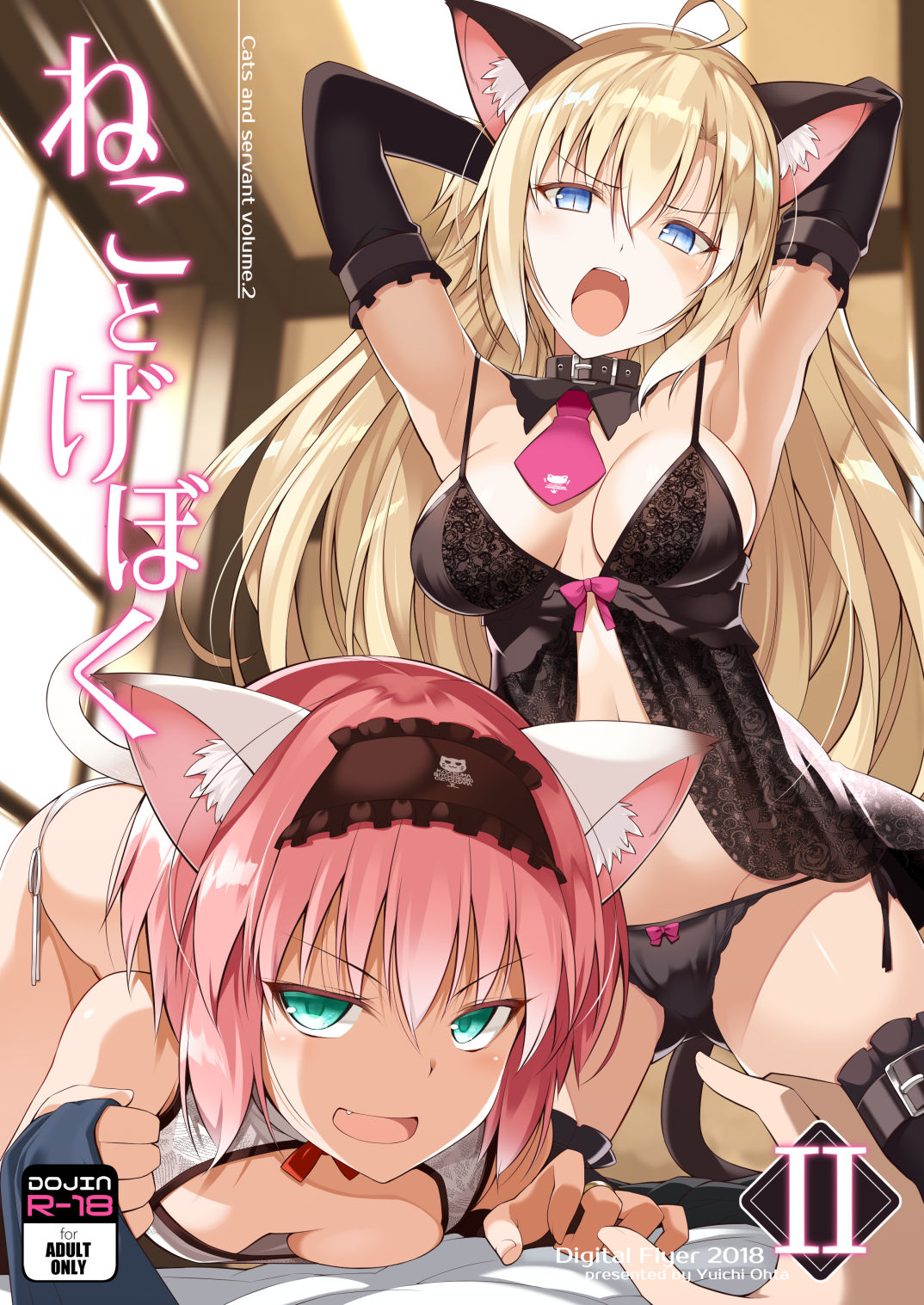 [Digital Flyer (Oota Yuuichi)] Neko to Geboku II [Chinese] [佳奈助汉化组] [Digital] page 1 full