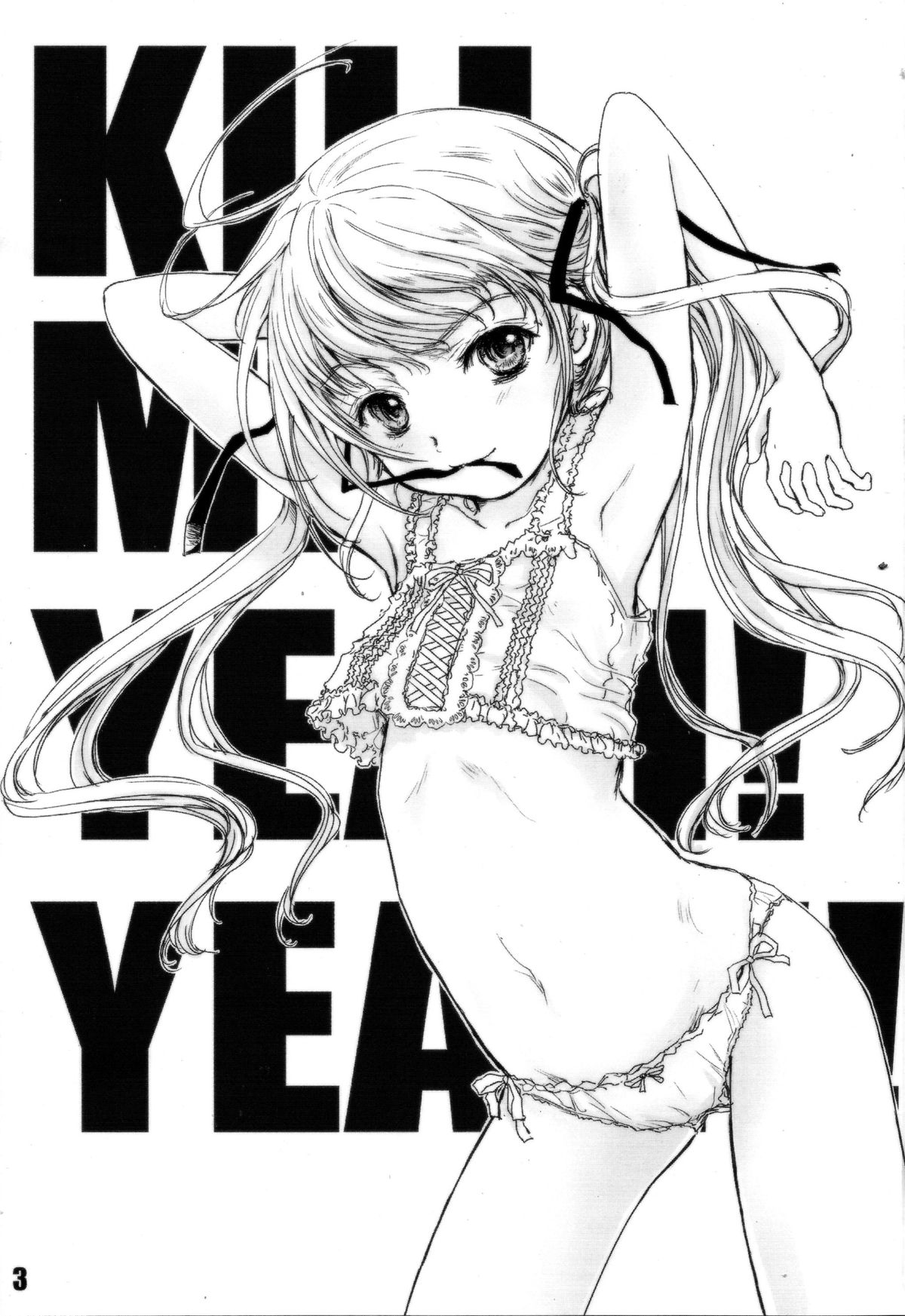 (C85) [Shiawase Manjuu (Shiawase 1500)] KILL ME YEAH! YEAH!! (Kill Me Baby) [Chinese] [脸肿汉化组] page 3 full