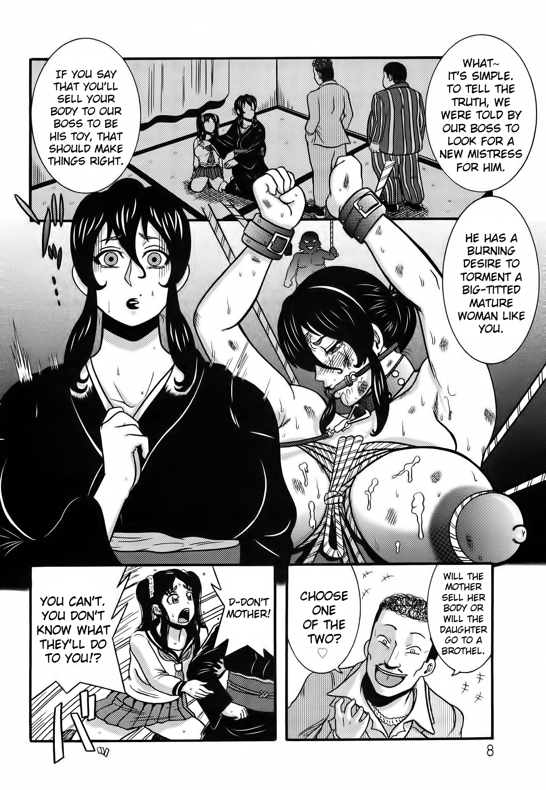 [Makigai Ikko] Miboujin Shakkin Jigoku Ch. 1 [English] {Rookie84} page 9 full