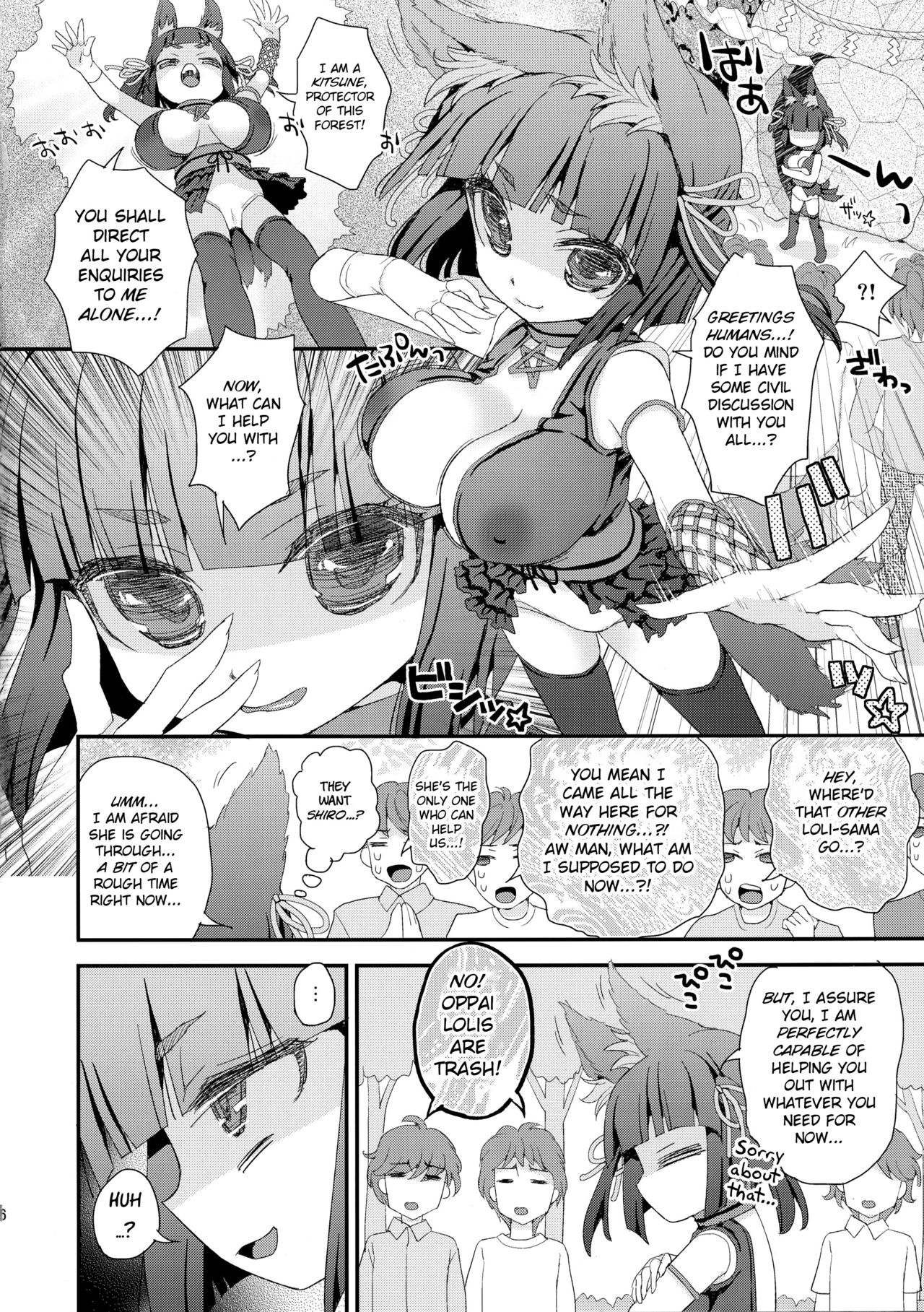 [Suzune Rai] Noja Loli Babaa Kitsune-sama no Mori [BSN] [English] page 40 full