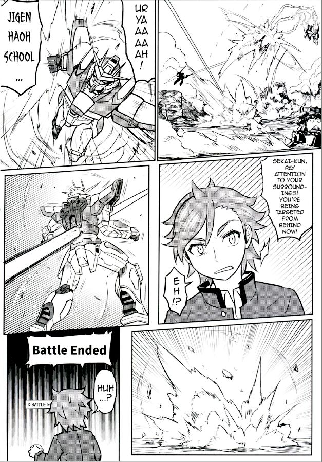 (C87) [Green Ketchup (Zhen Lu)] Nayamashii Fighters | Frustrated Fighters (Gundam Build Fighters Try) [English] {darknight} page 3 full