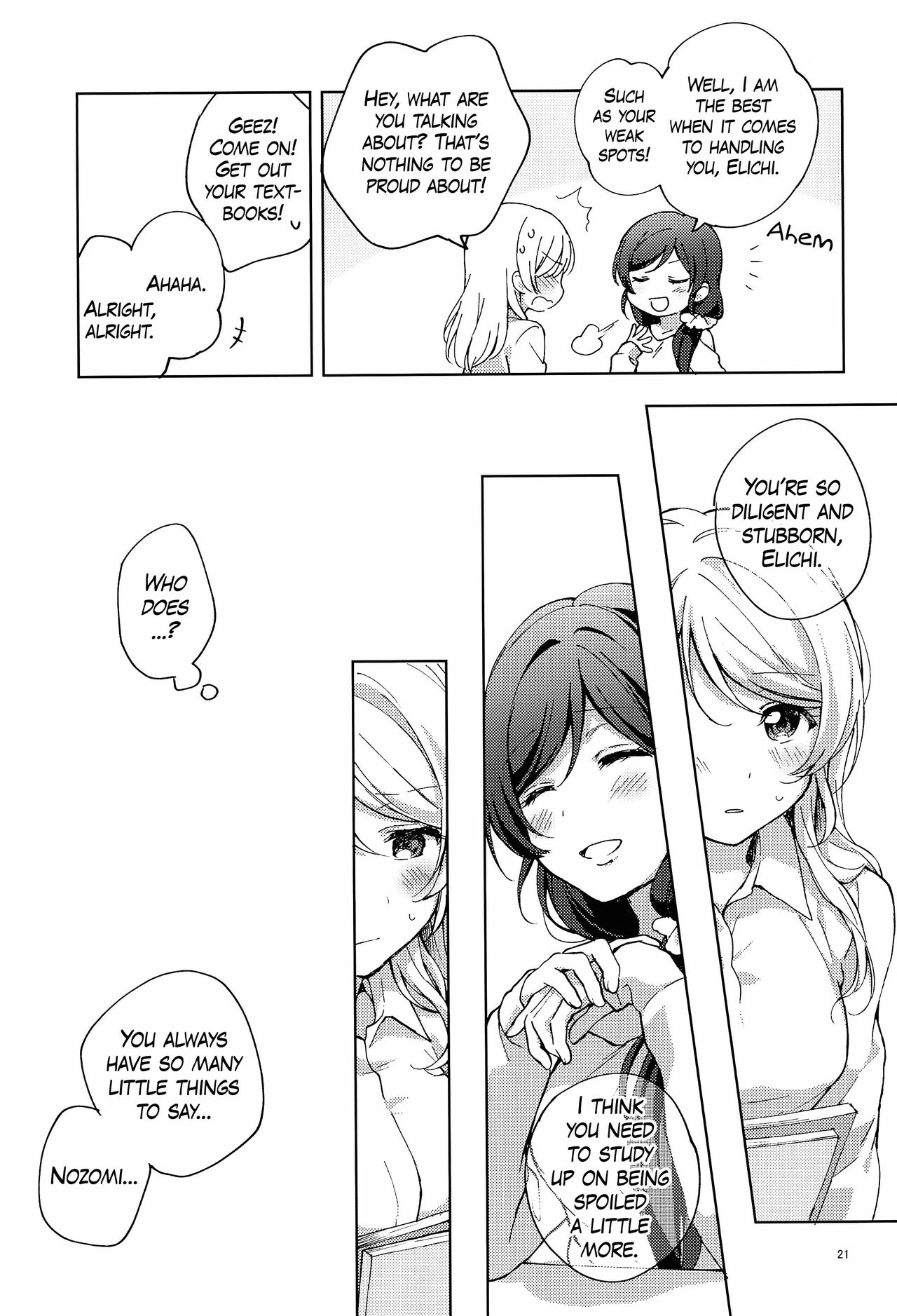 (C96) [nendotabeta (surufuji)] Ii ko Ii ko | Good Girl (Love Live!) [English] [/u/ scanlations] page 21 full