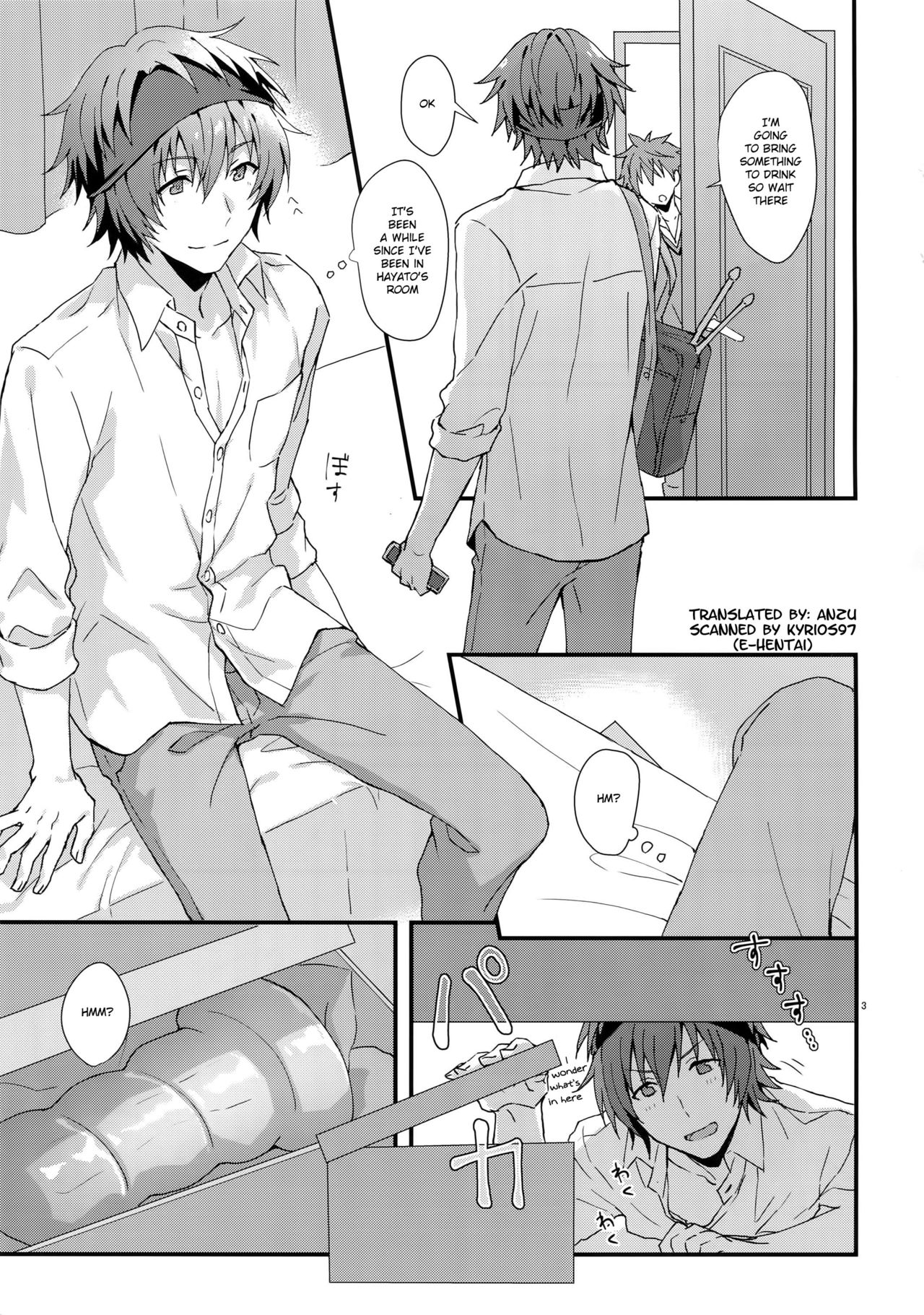 (MIRACLEFESTIV@L!!9) [Rofu Pukaj (Nesou)] Which One's Better? (THE IDOLM@STER SideM) [English] [Anzu] page 2 full