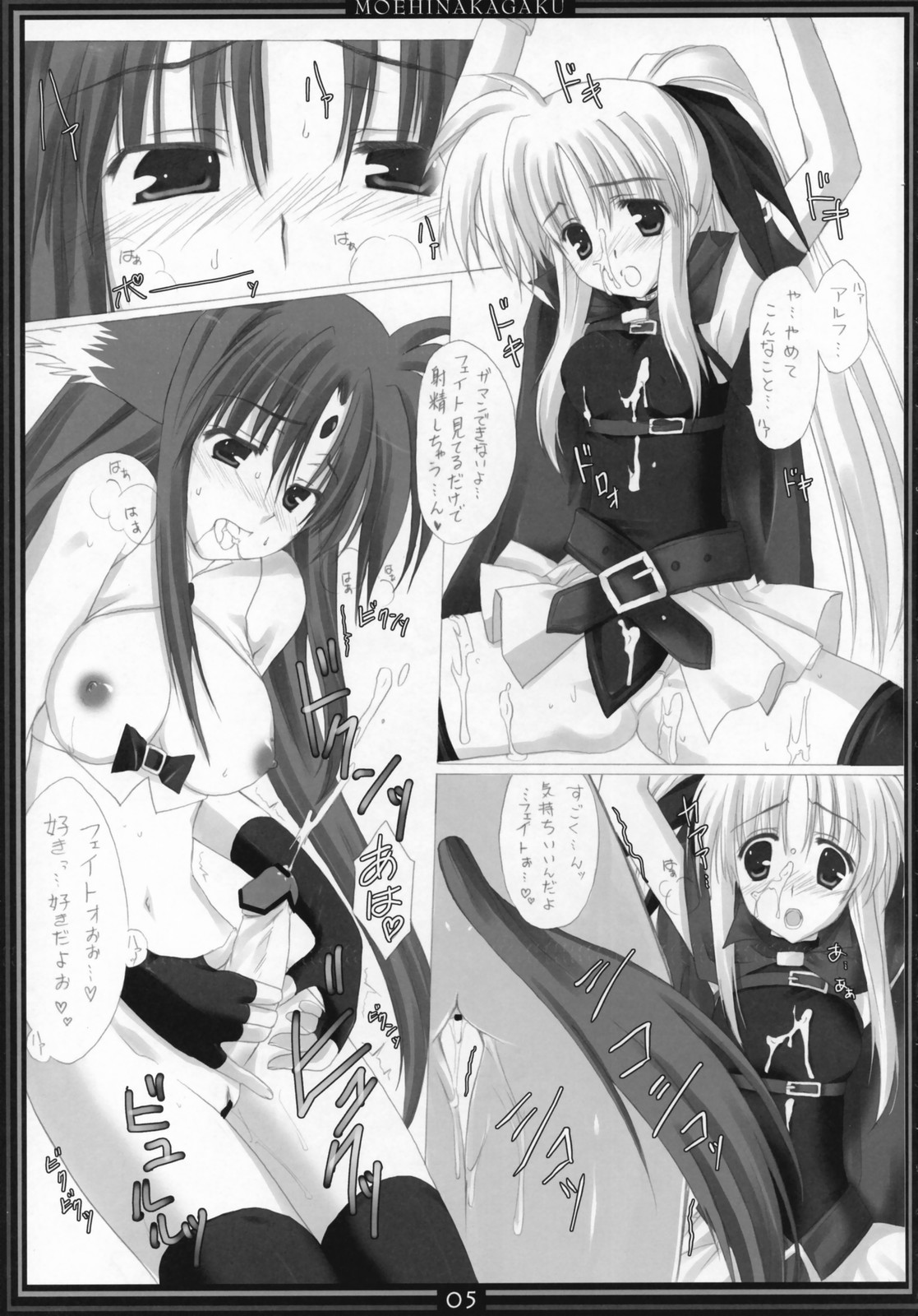 (COMIC1☆01) [Moehina Kagaku (Hinamatsuri Touko)] St. Lily's Day 02 (Mahou Shoujo Lyrical Nanoha) page 4 full