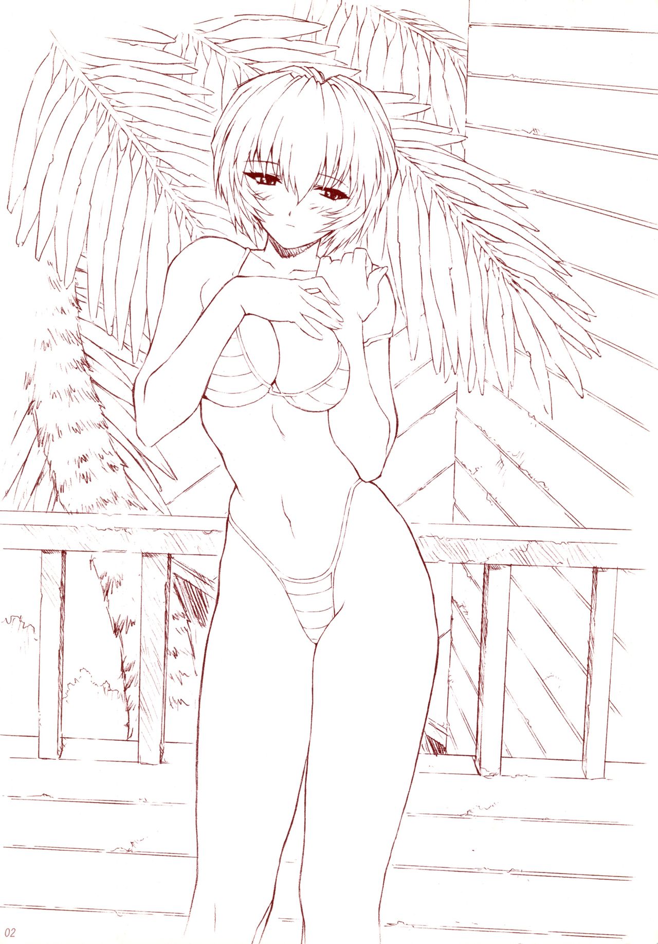 (C61) [Nakayohi Mogudan (Mogudan)] Ayanami 3 Sensei Hen | Ayanami 3 Teacher Edition (Neon Genesis Evangelion) [English] [Belldandy100] [Decensored] page 2 full