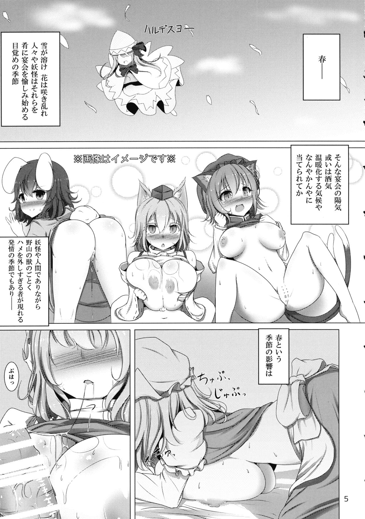 (Reitaisai 13) [Sakuya no Hakoniwa (Shirouroncha)] Yokumami-Lettyx (Touhou Project) page 4 full