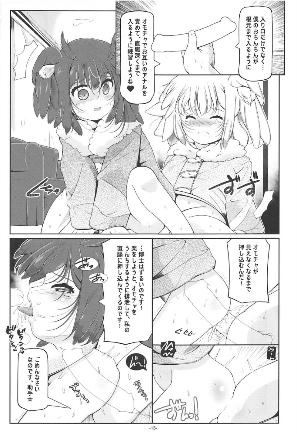 (C92) [Tohgoo (Fuyutugu)] Hakase Joshu no Kaikata (Kemono Friends) page 14 full