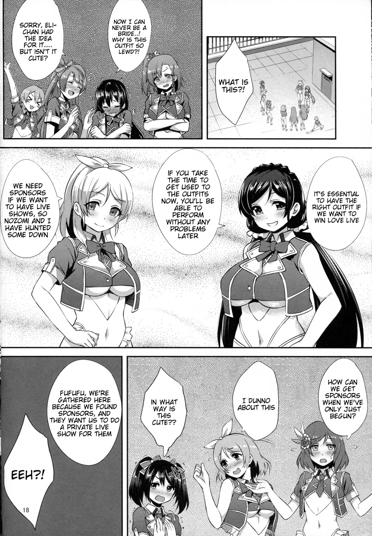 (C90) [chested (Tokupyon)] BAD END HEAVEN 4 (Love Live!) [English] [Tigoris Translates] page 19 full
