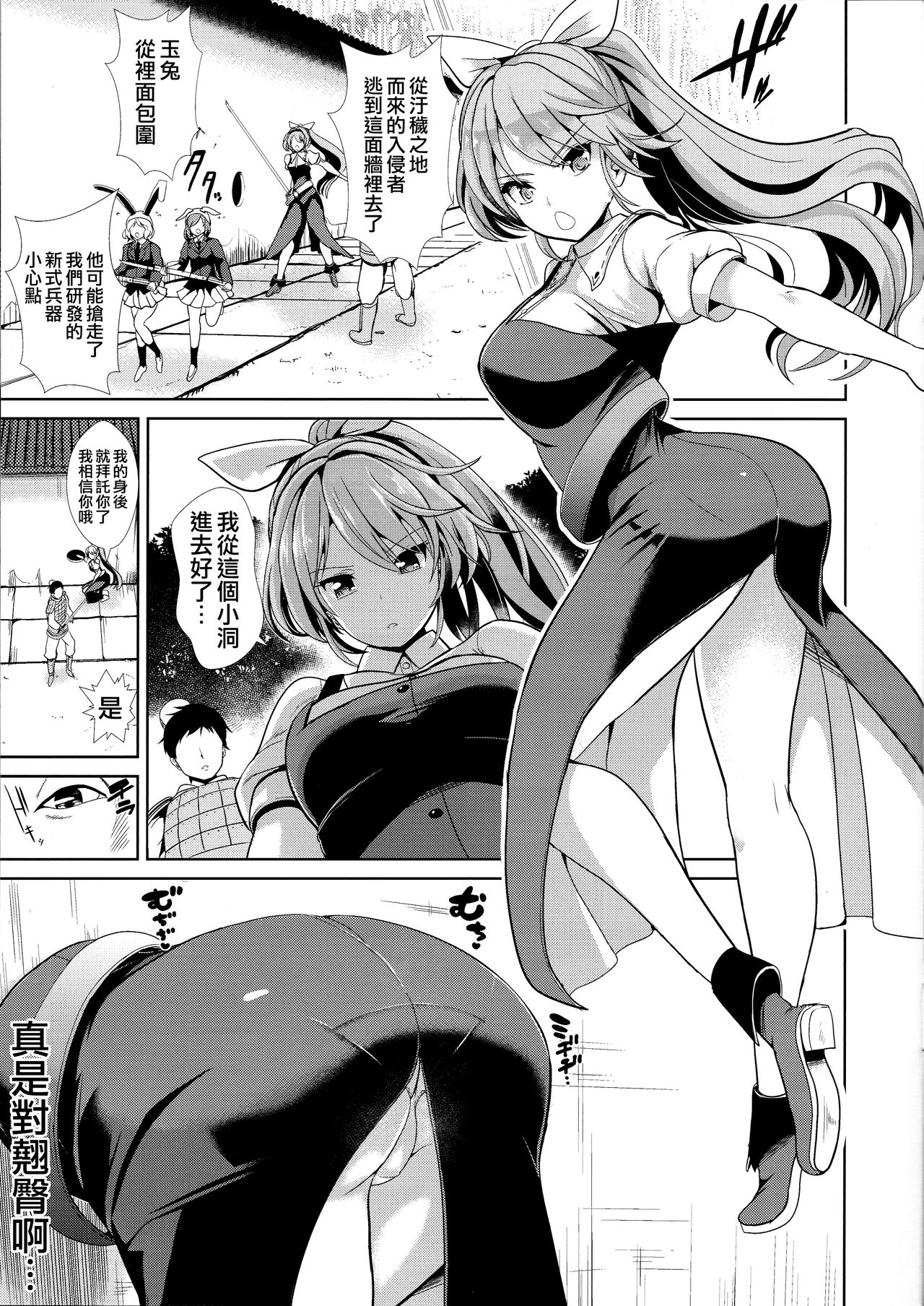 (Reitaisai 13) [Haitokukan (Haitokukan)] Touhou Kabeshiri 7 Watatsuki no Yorihime (Touhou Project) [Chinese] [無邪気漢化組] page 3 full