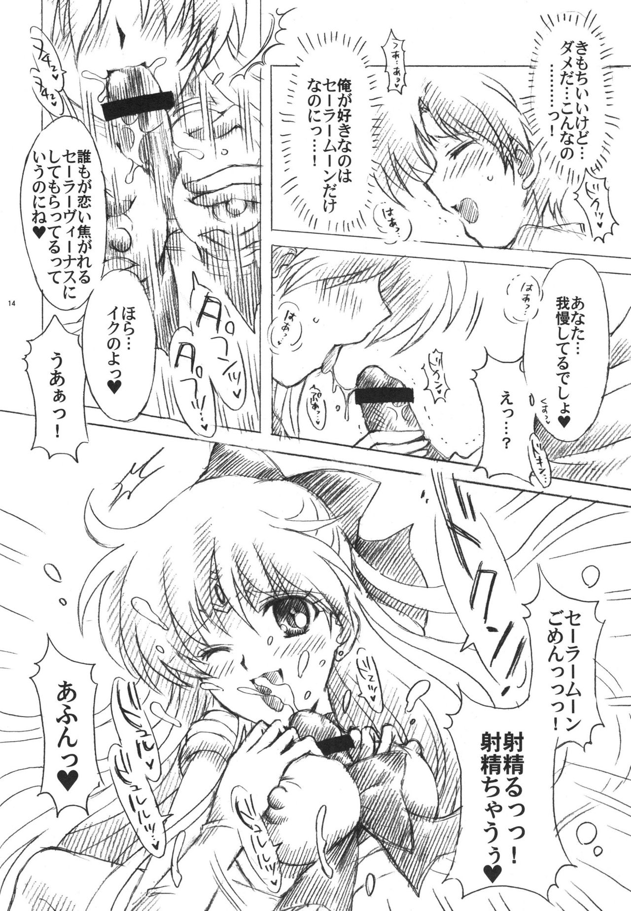 (C74) [Kotori Jimusho (Sakura Bunchou)] Chanson de I'adieu 3 (Bishoujo Senshi Sailor Moon) page 13 full