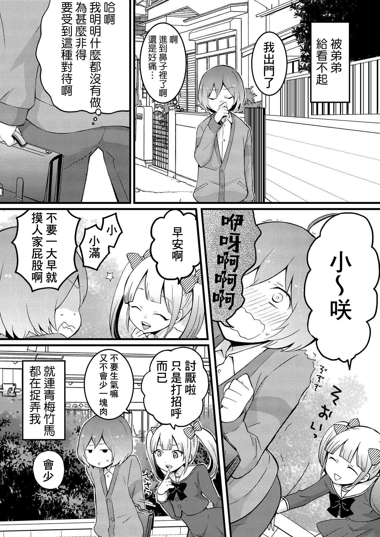 [Nagata Maria] Totsuzen Onnanoko ni Natta node, Ore no Oppai Monde mimasen ka? 1 [Chinese] [基德漢化組] page 4 full