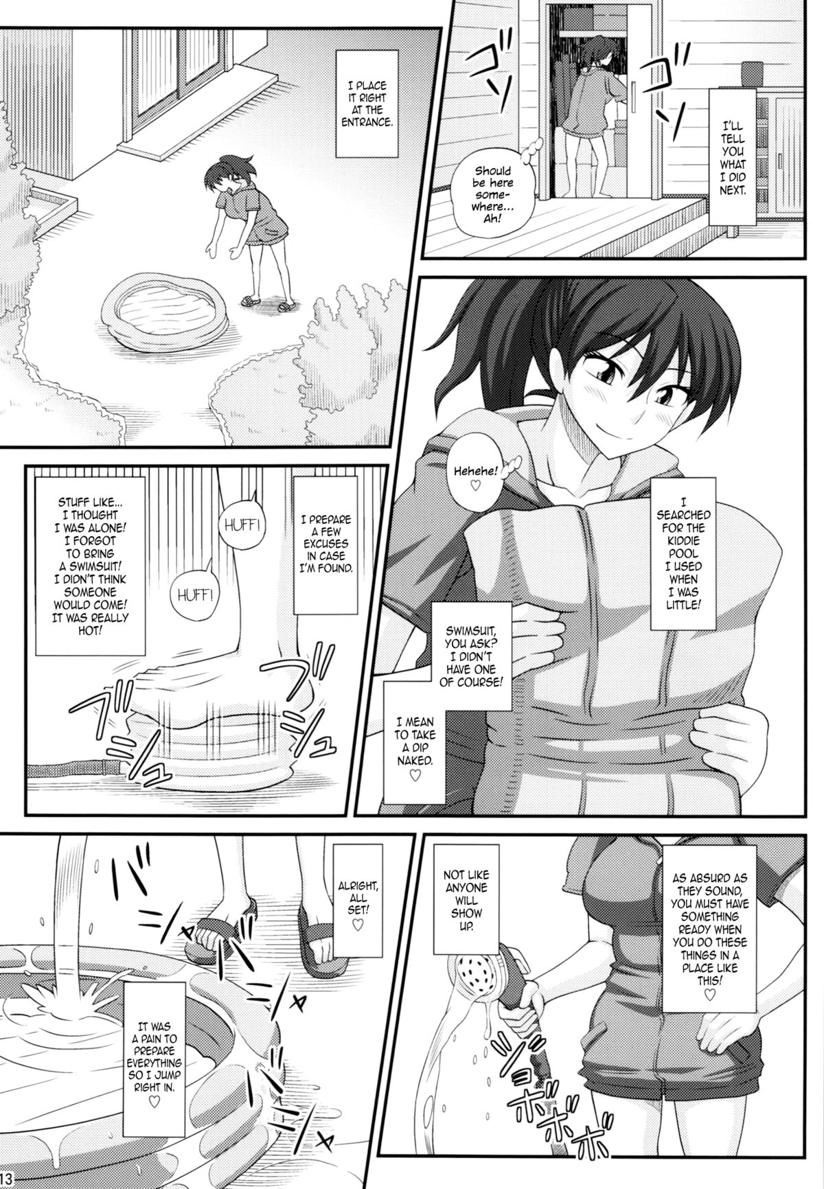 (SC60) [Futanarun (Kurenai Yuuji)] Futanari Roshutsu Mania 7 | Futanari Exposure Mania 7 [English] =SW= page 13 full