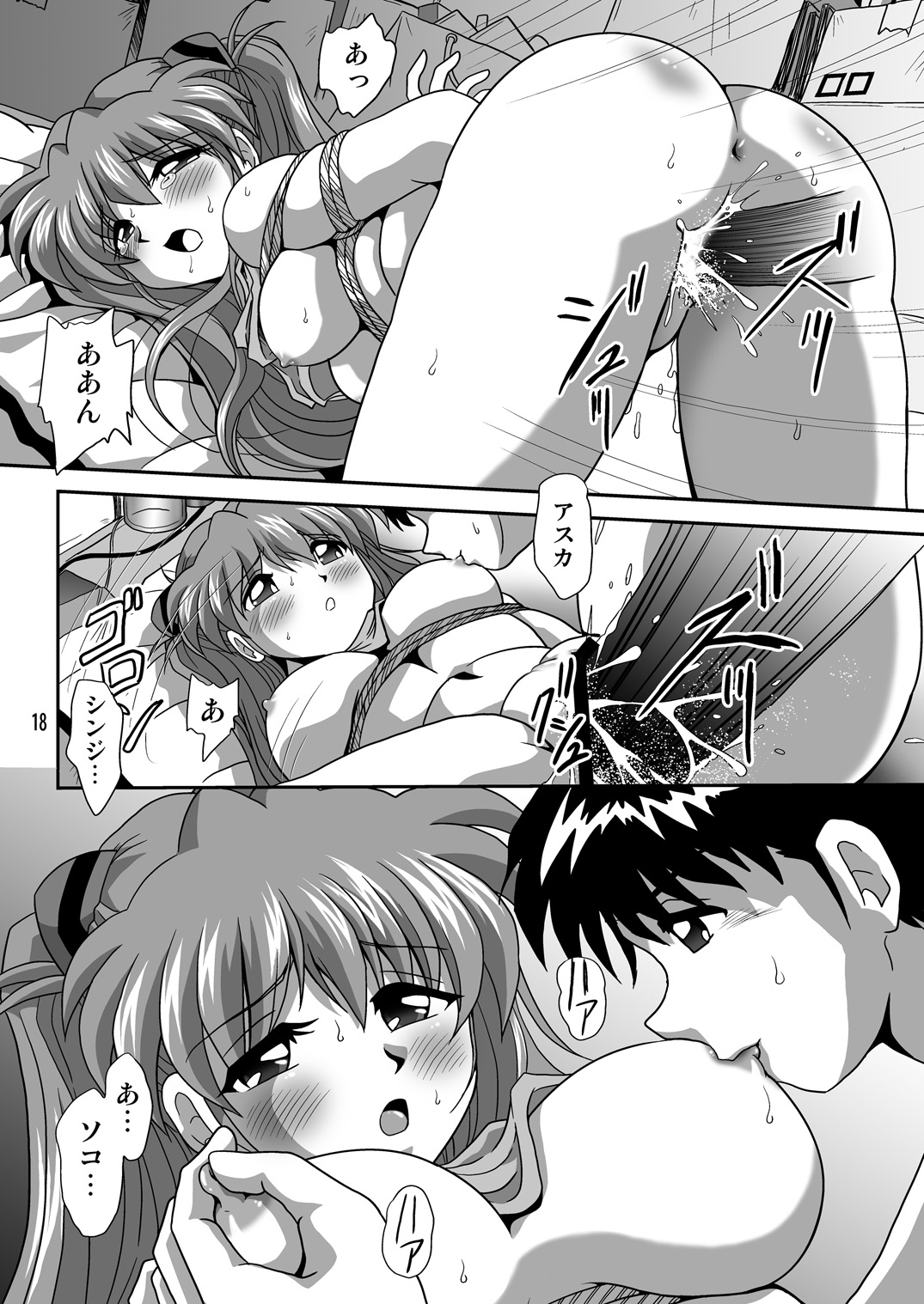 (C78) [Thirty Saver Street 2D Shooting (Various)] Second Soushingeki (Neon Genesis Evangelion) page 18 full