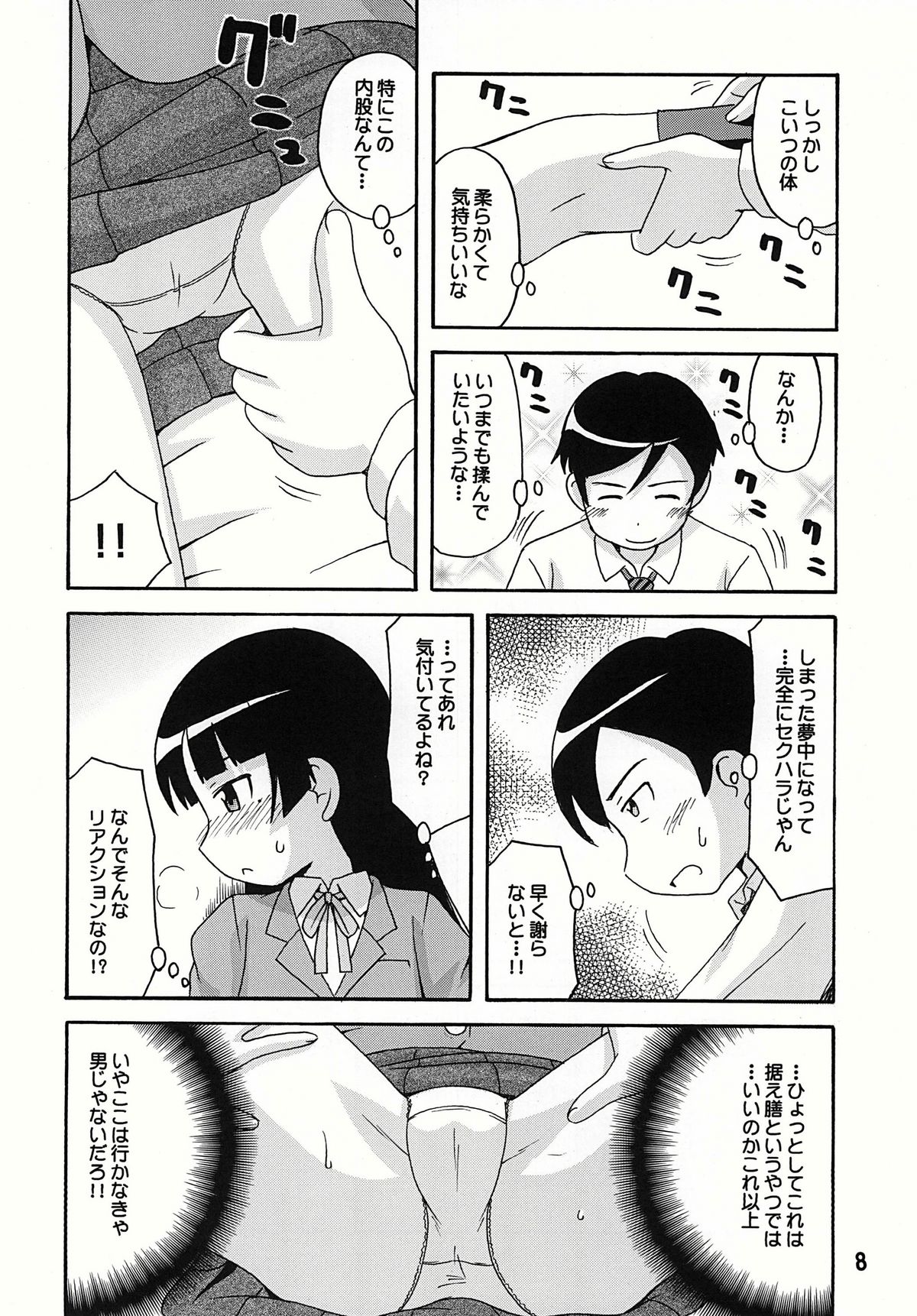 (C78) [Shinohara Heavy Industry (Various)] sis-con 4 (Ore no Imouto ga Konna ni Kawaii Wake ga Nai) page 8 full