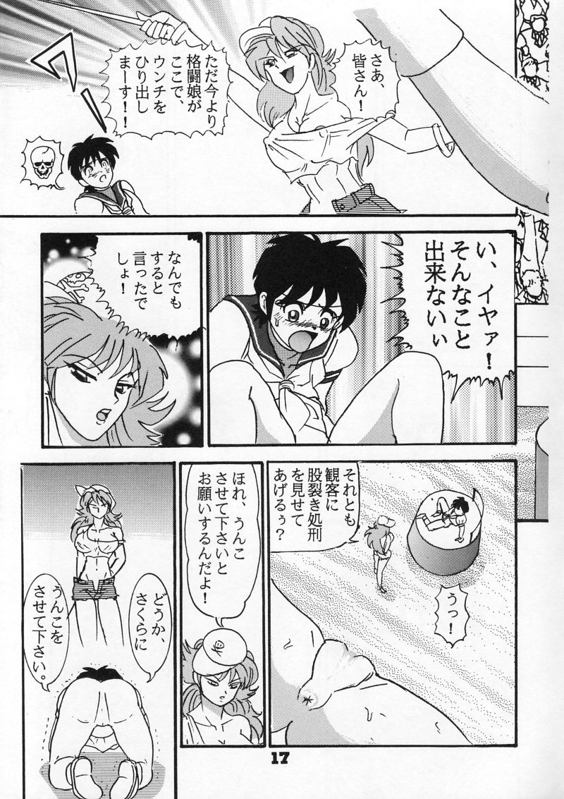 (C54) [Raijinkai (Harukigenia)] Moeyo Sakura (Street Fighter) page 17 full
