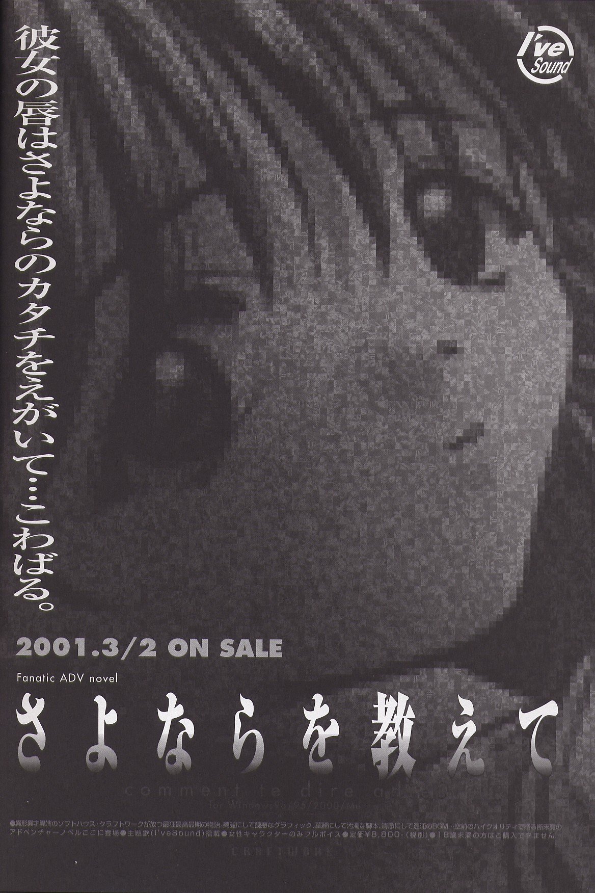 (C63) [CRAFTWORK side.c (Nagaoka Kenzou, Ishino Michiho)] Sayonara wo Oshiete Settei Shiryou & Genga shuu page 18 full