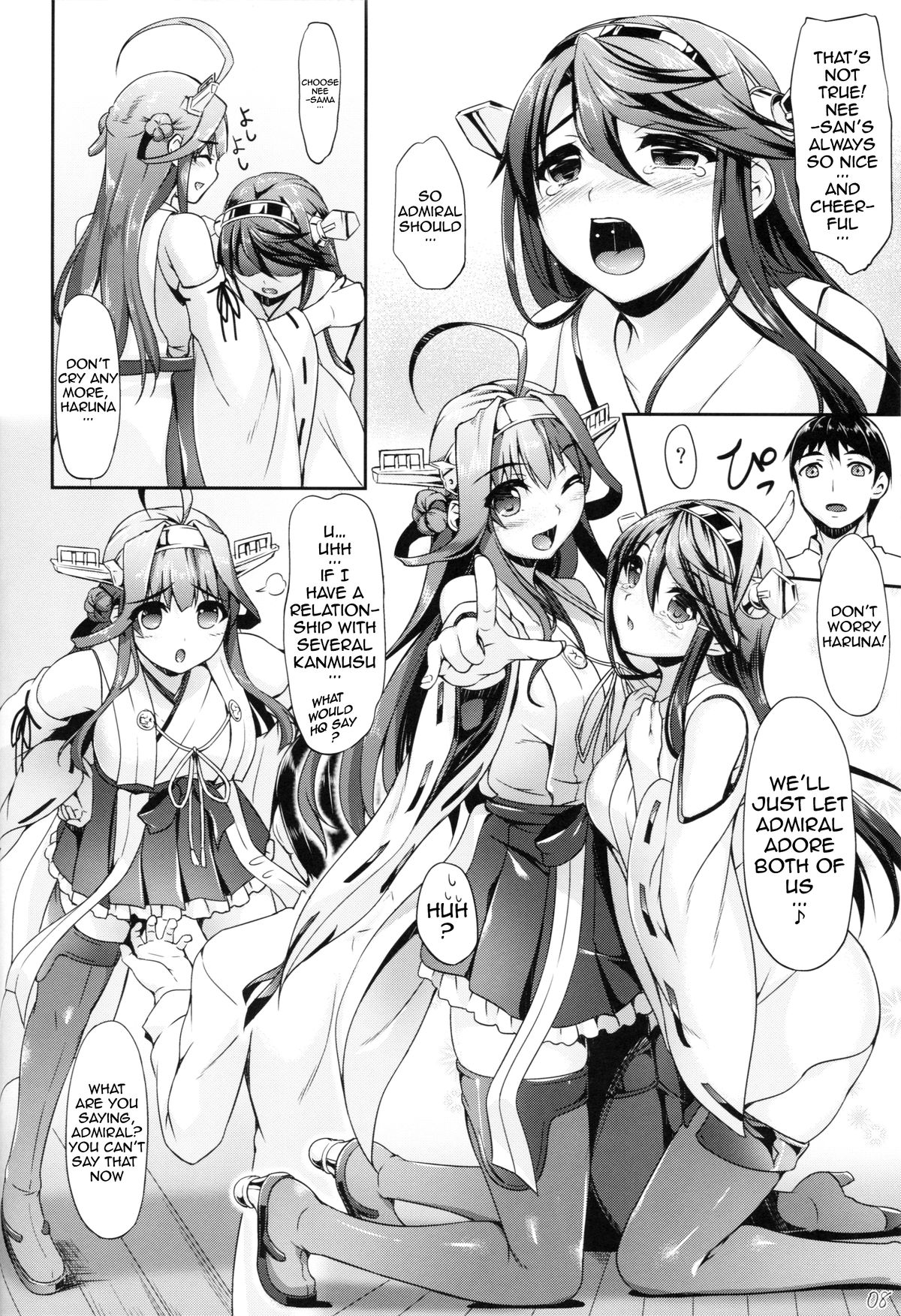 (C86) [In The Sky (Nakano Sora)] KonHaru Wedding (Kantai Collection -KanColle-) [English] [doujin-moe.us] page 7 full