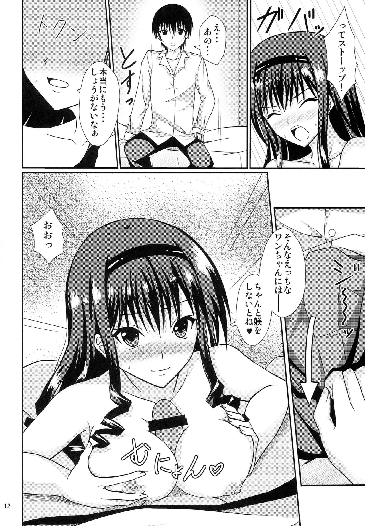 (C82) [Hinareya (Onsen Panda)] Amaama Biyori (Amagami) page 11 full