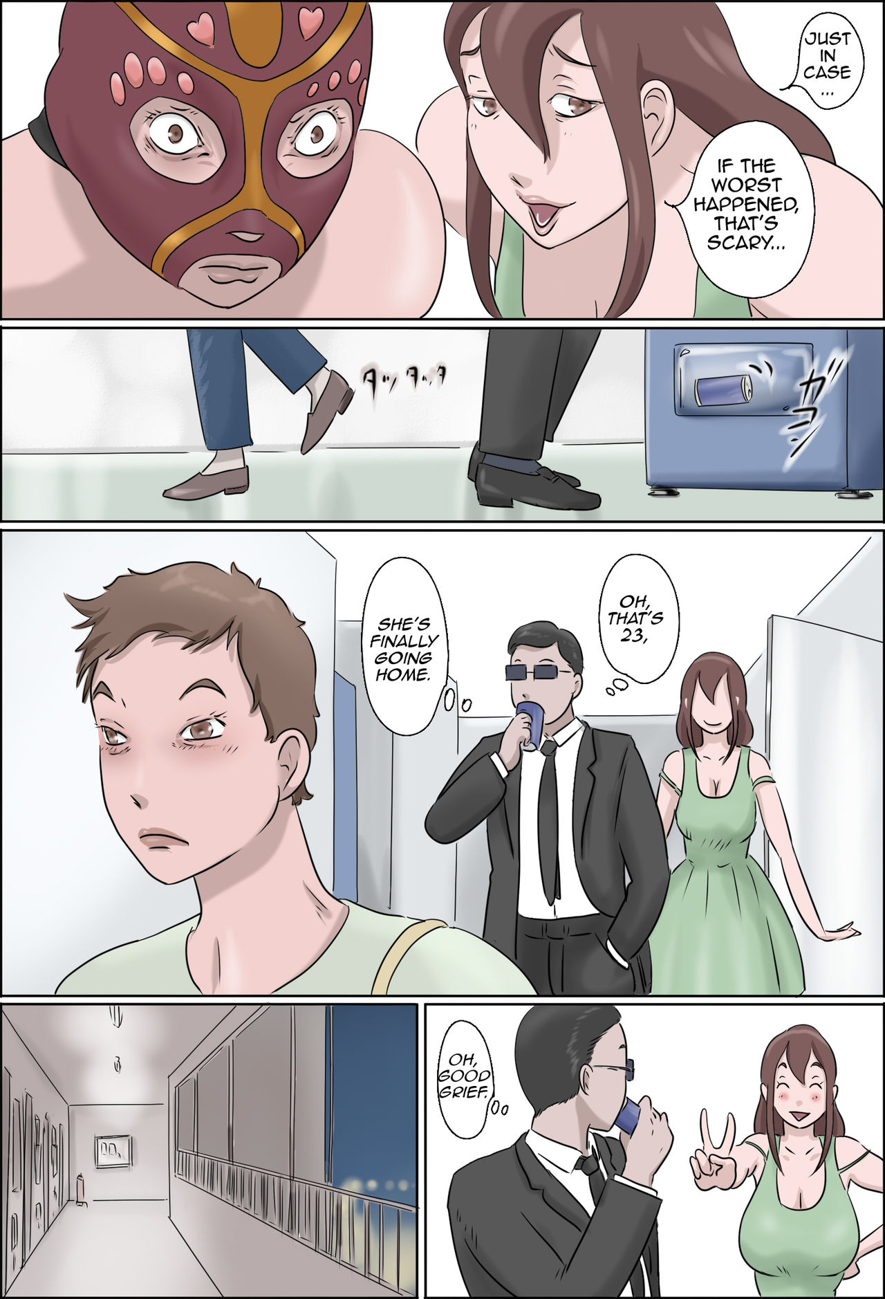 [Zenmai Kourogi] Haha wa Odoru -Ge- | Dancing Mother Vol.1 Part 3 [English] [Amoskandy] page 5 full