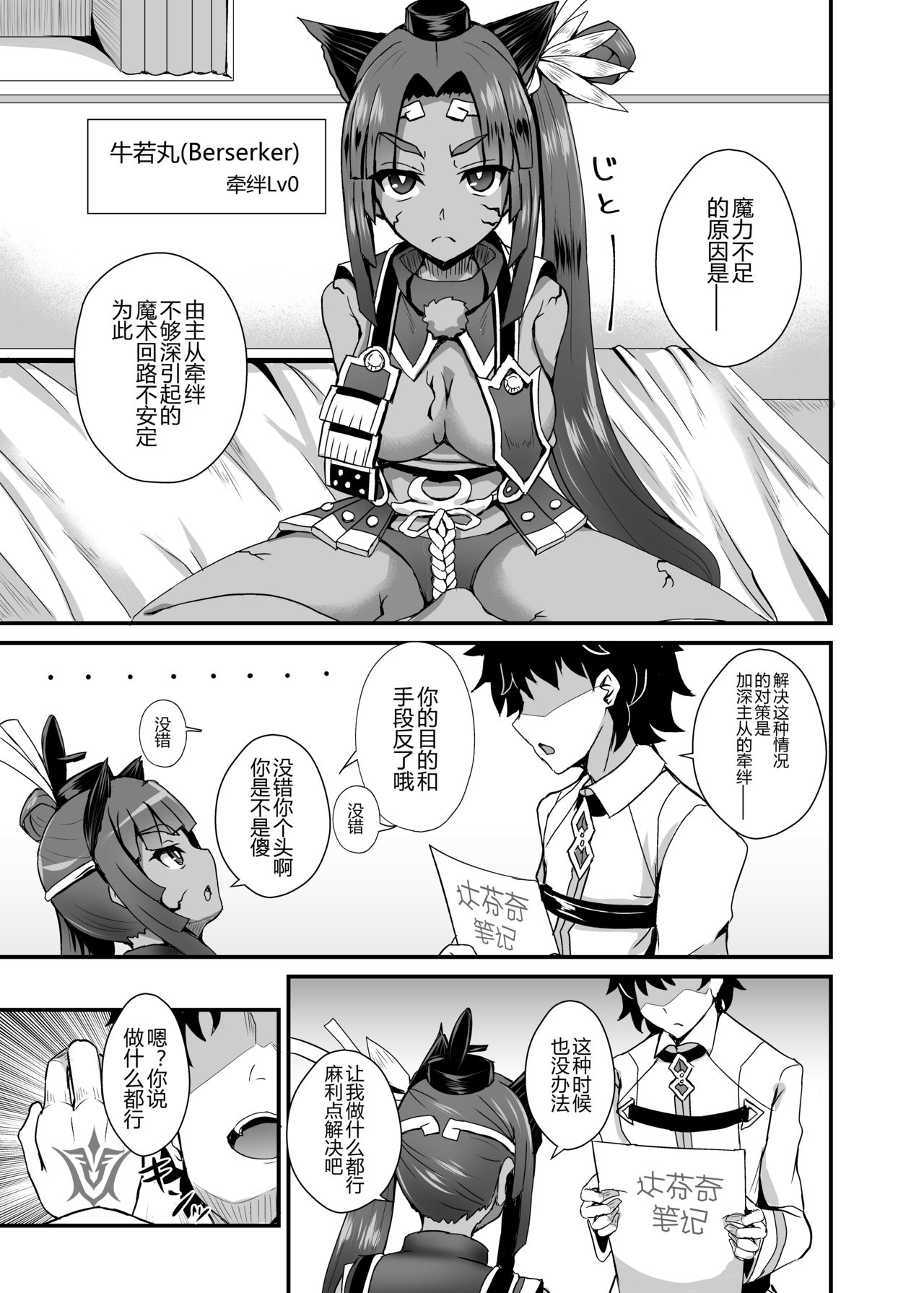 [Fushinsya_Guilty (Ikue Fuji)] Ushiwakamaru Alter to Saimin de Sukihoudai (Fate/Grand Order) [Chinese] [黑锅汉化组] [Digital] page 6 full