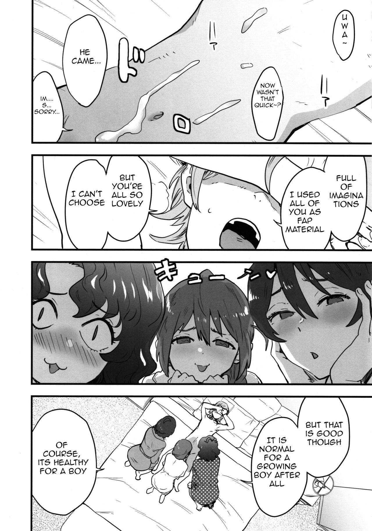 (C96) [Manga Super (Nekoi Mie)] OYOME SAMBA (THE IDOLM@STER MILLION LIVE!) [English] [Benchp] page 9 full