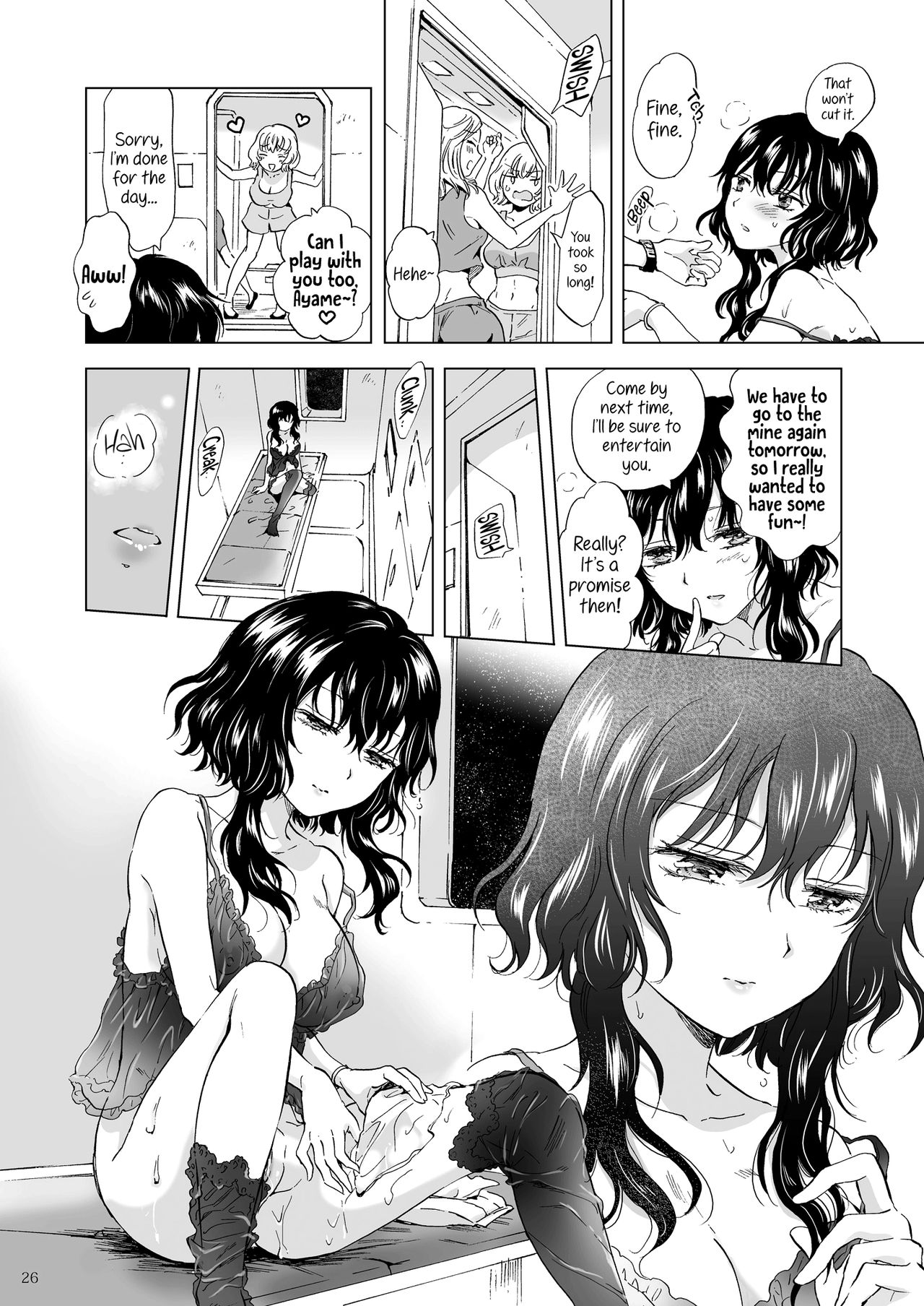 [peachpulsar (Mira)] Yumeiro no Replica [Jou] Android to Haitoku no Chigiri [English] {Hennojin} [Digital] page 26 full