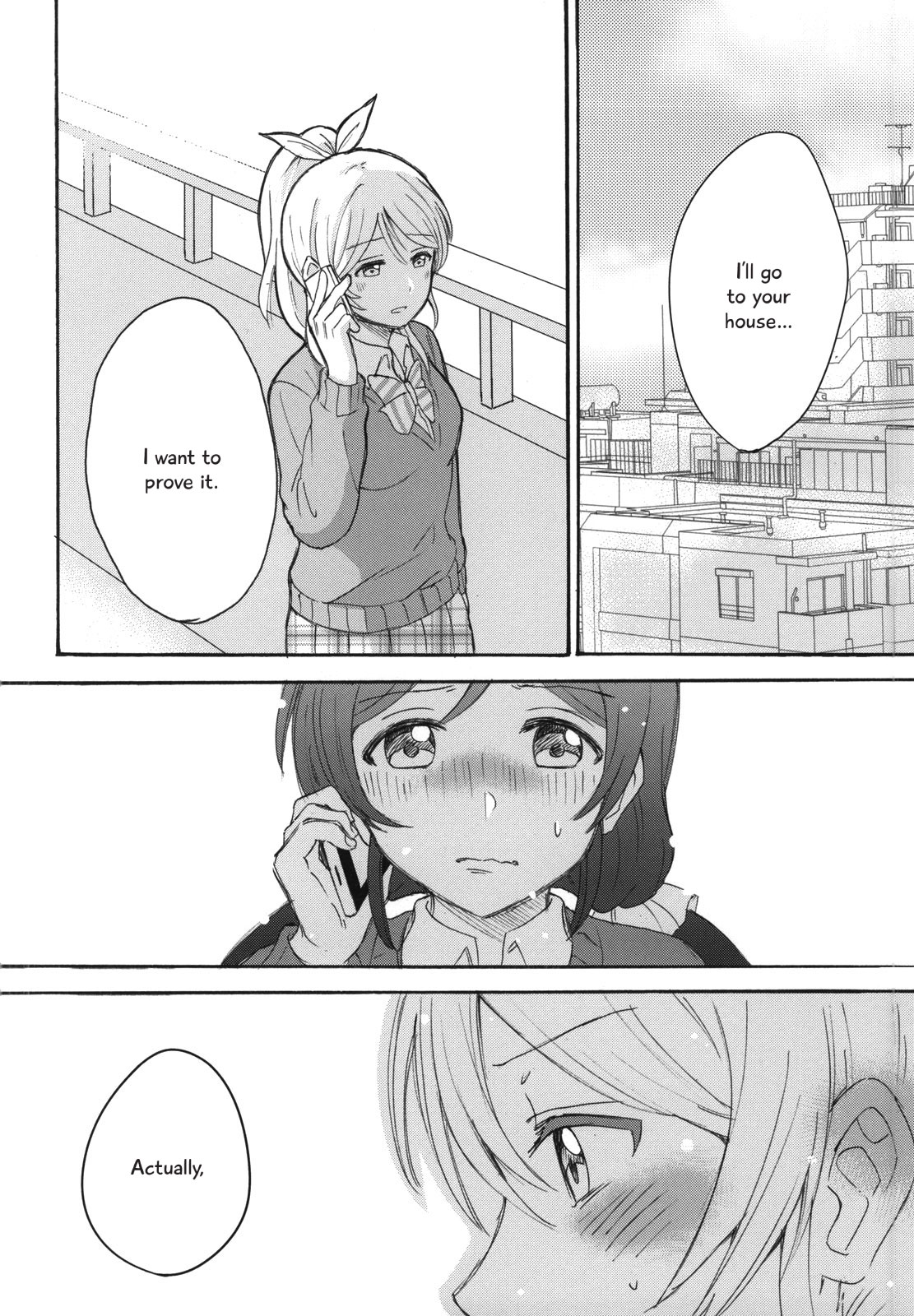 (Bokura no Love Live! 7) [mushiyaki!! (Kanbayashi Makoto)] Dame Dame! My Darling | My Useless Useless Darling (Love Live!) [English] {Seiyuuri & Rexbandit} page 34 full