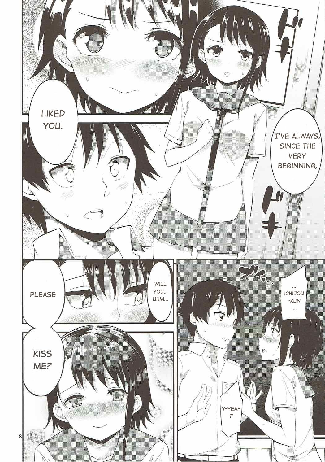 (C84) [Garimpeiro (Mame Denkyuu)] Onodera-san to Amai Hi | A sweet day with Onodera (Nisekoi) [English] [Hentai_Doctor] page 7 full