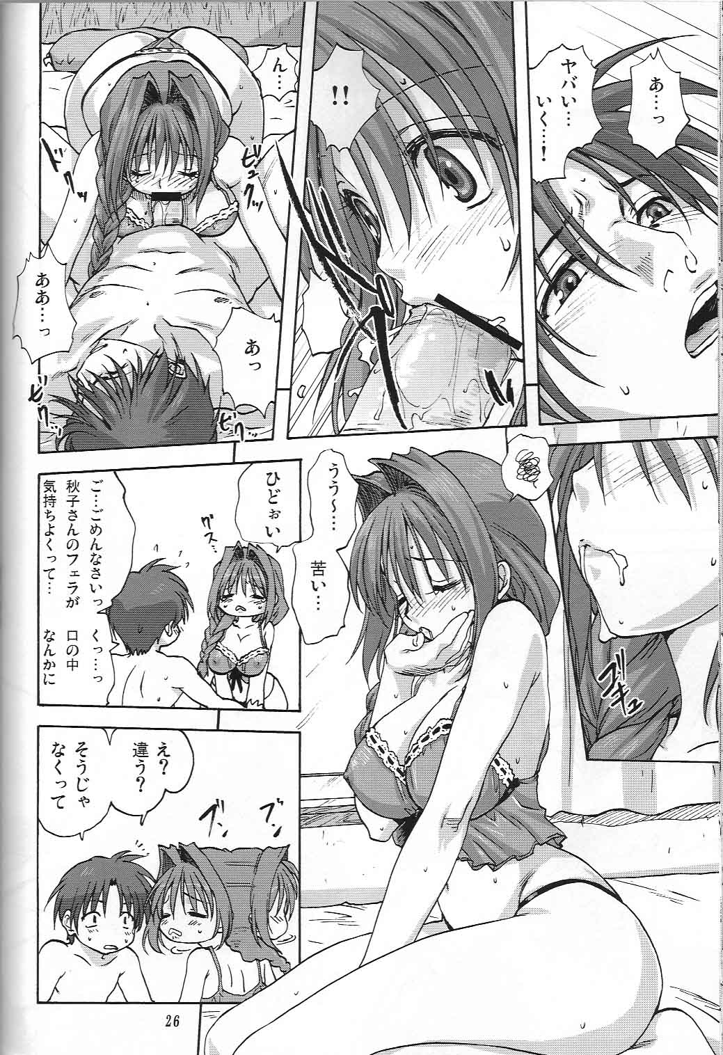 (C73) [Mitarashi Club (Mitarashi Kousei)] Akiko-san to Issho 2 (Kanon) page 25 full