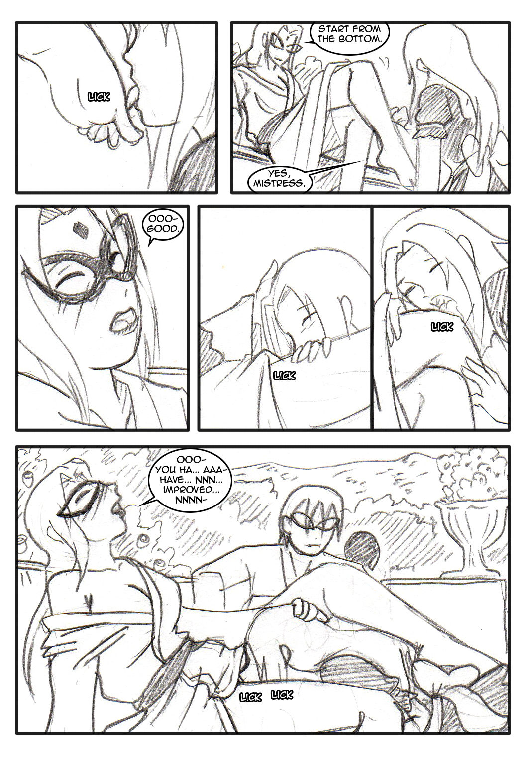 Maids Graduation (commission) page 4 full