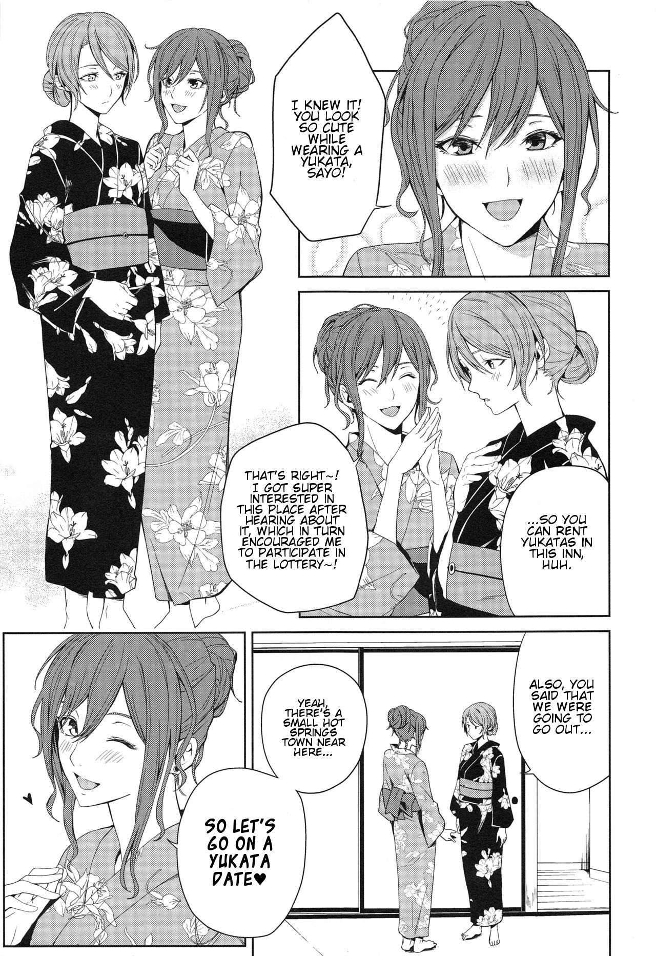 (BanDrea! Star Festival 6) [Tatakai no Kiseki (Senyuu)] Onsen Ryokou | Hot Spring Trip (BanG Dream!) [English] [v2] page 11 full