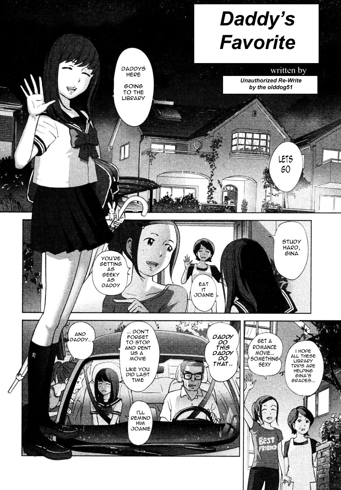 Daddy's Favorite [English] [Rewrite] [olddog51] page 1 full