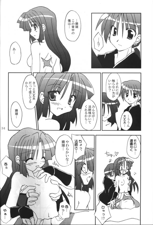 (C65) [Sumitan (Satou Kibi)] Sango-chan no Hon - Dai-san Maku (Inuyasha) page 32 full