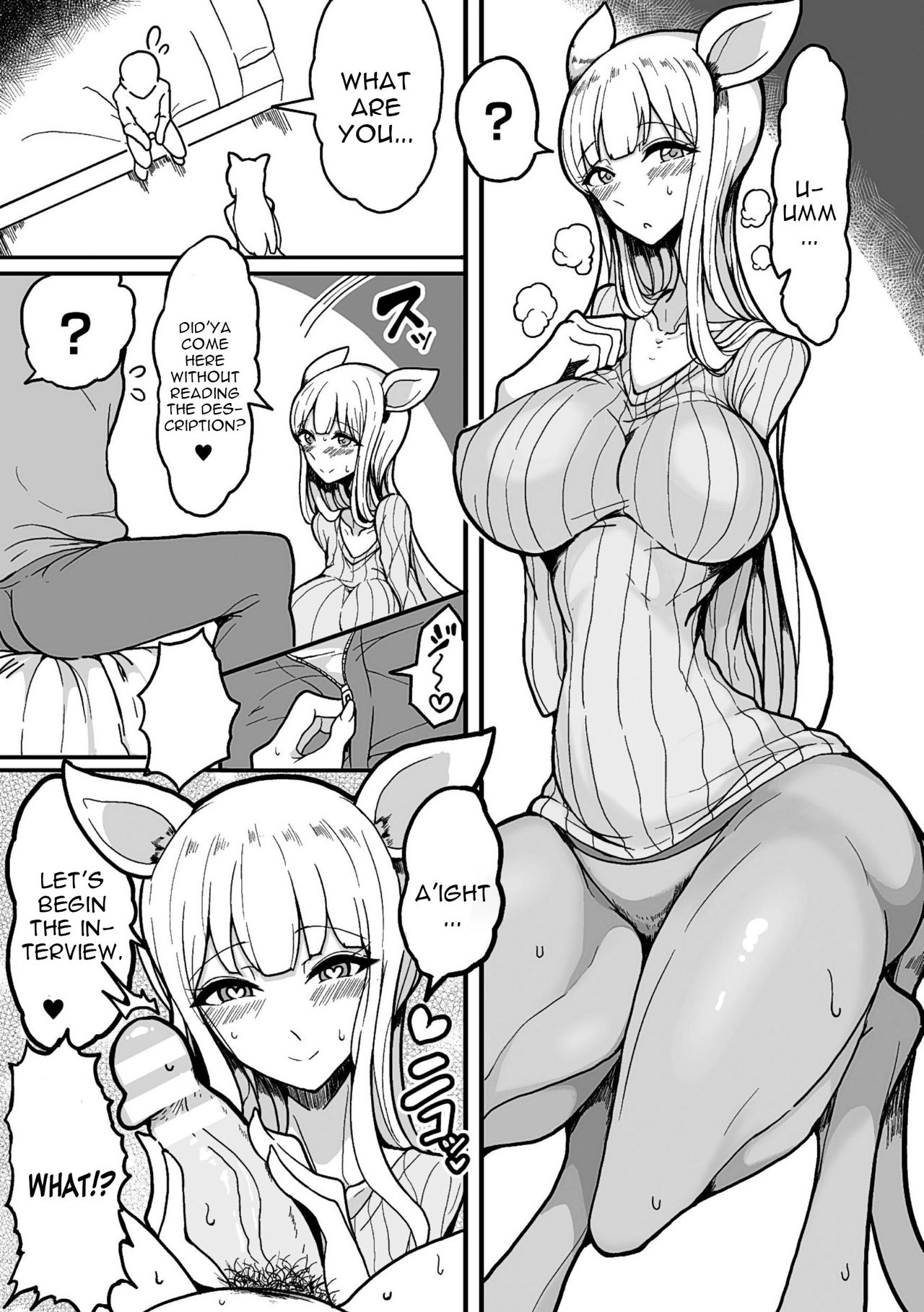 [Motsu Aki] Kangaroo Oyako wa Hatsujouki (2D Comic Magazine Monster Musume ni Okasaretai! Vol. 2) [English] [constantly] [Digital] page 5 full