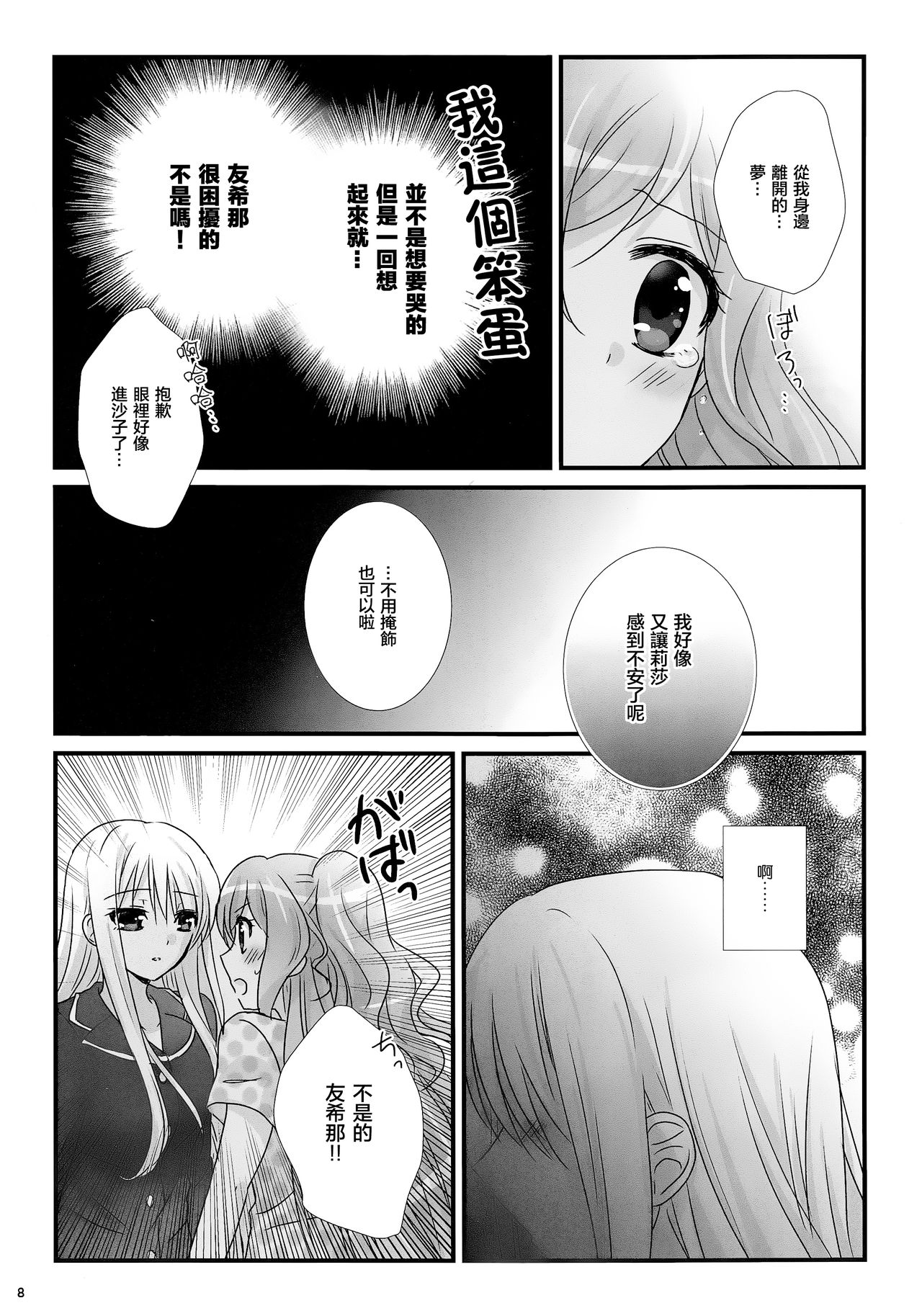 (BanDrea! Star Festival 3) [Ameiro (Nanashiki)] dreaming bed (BanG Dream!) [Chinese] [リサゆき推し隊] page 8 full