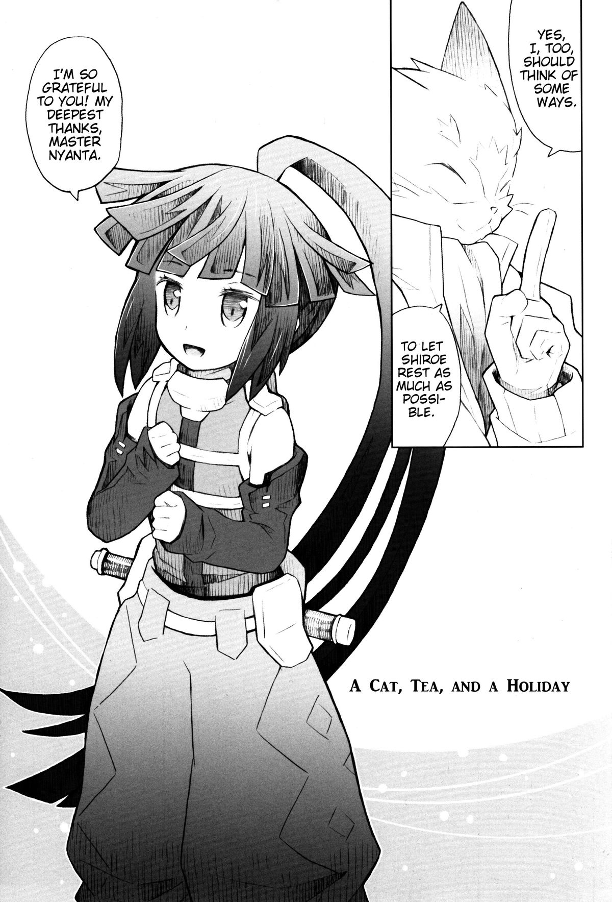 (C86) [B.BRS. (B.tarou)] Neko to Ocha to Kyuujitsu to. | A Cat, Tea, and a Holiday. (Log Horizon) [English] [EHCove] page 5 full