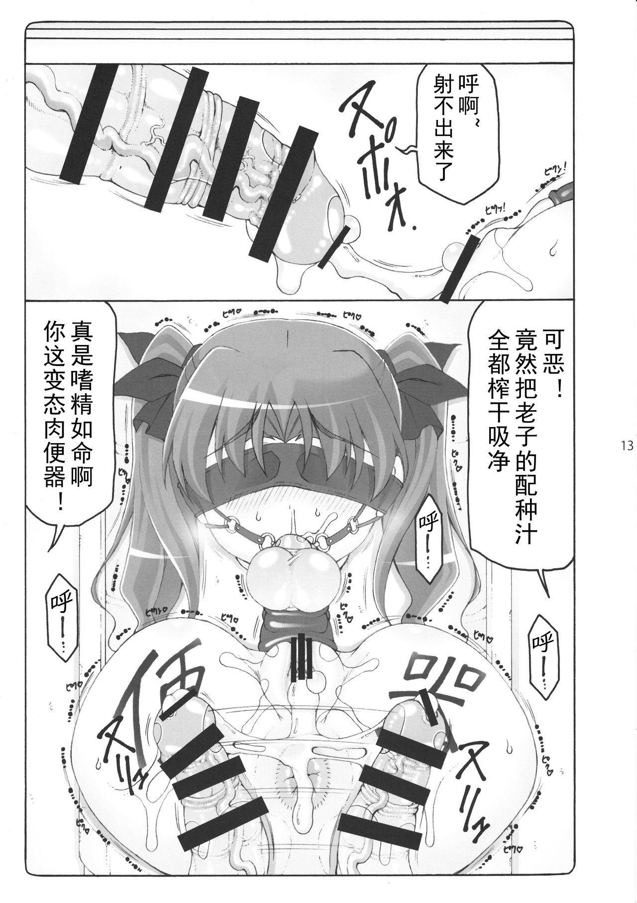 (C96) [Abarenbow Tengu (Izumi Yuujiro)] Kotori 16 (Fate/stay night) [Chinese] [皮蛋蛋个人汉化] page 13 full