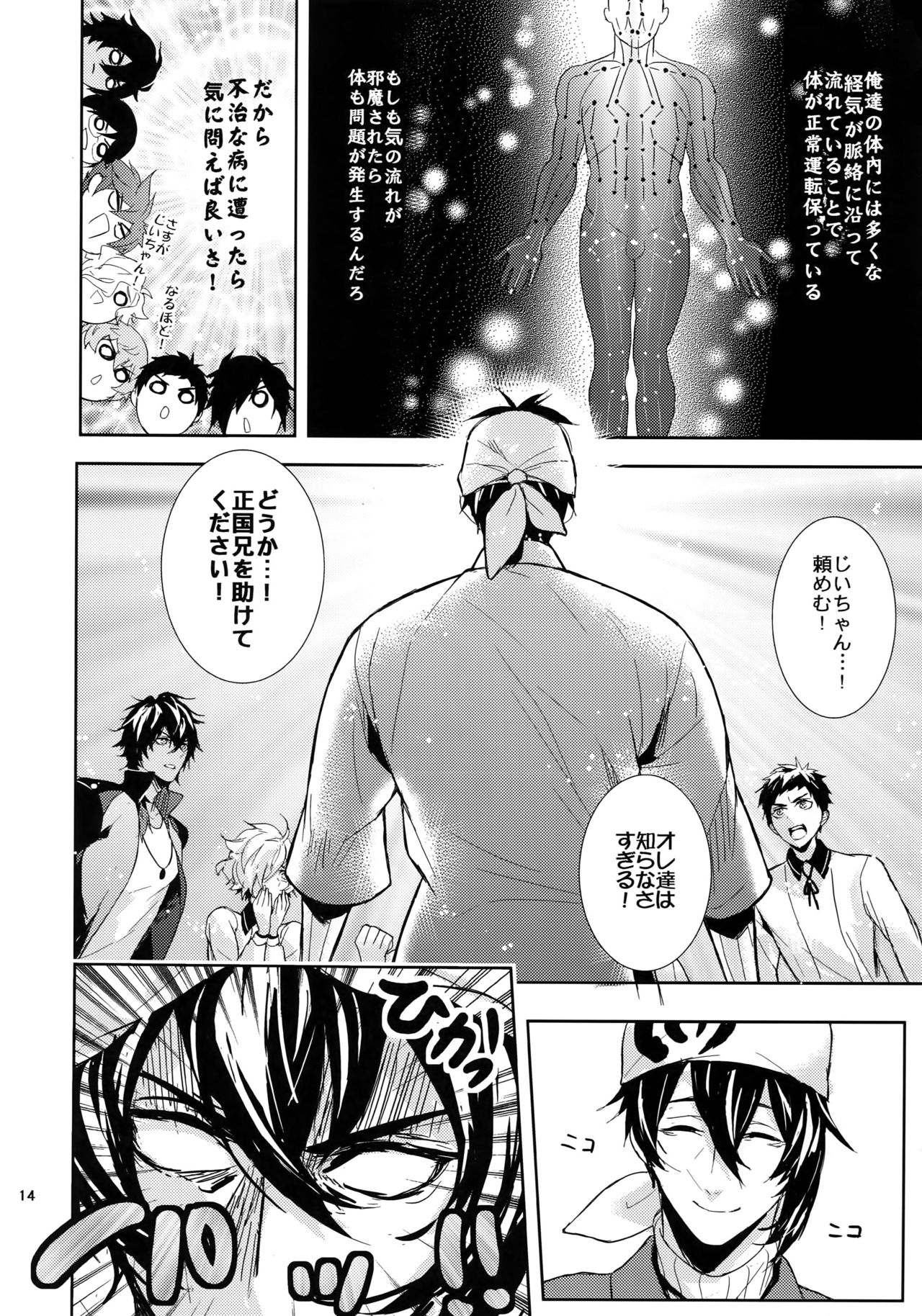 (C88) [Fuerzabruta (ZawarC)] TOKKUN! TOKKUN! (Touken Ranbu) page 13 full