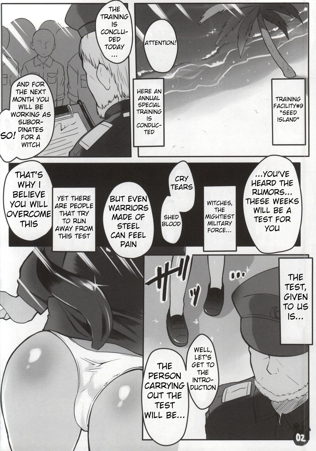 (C86) [Roubai-tei (atahuta)] SMASH NUTS FESTIVAL!!! (Strike Witches) [English] [Mongolfier] page 2 full