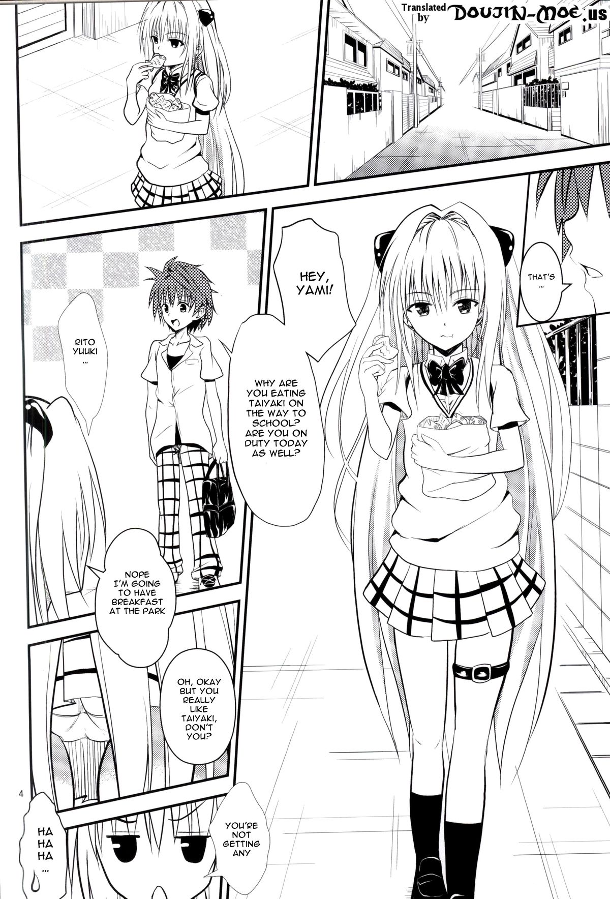 (C87) [Orenjiru (Orenchin)] Ore no Yami ga Netoraremashita (To LOVE-Ru) [English] {doujin-moe.us} page 2 full