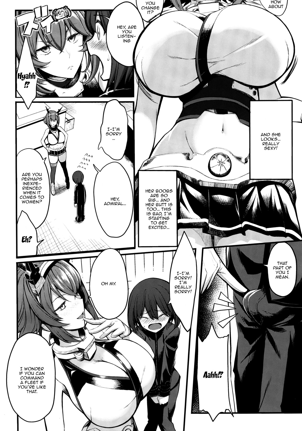[Gate of XIII (Kloah13)] Boku no Akogare no Mutsu Onee-san | My Beloved Mutsu Onee-san (Kantai Collection -KanColle-) [English] {Doujins.com} [Digital] page 3 full