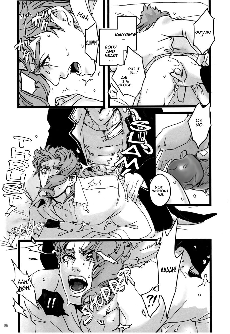 (Golden Stars 6) [Ondo (Nurunuru)] Koibito no Risei o kuzushitai - I want to drive my lover crazy (JoJo’s Bizarre Adventure) [English] page 5 full