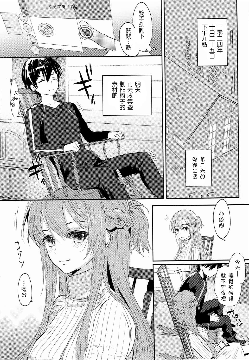 (C90) [Aerial (Mori)] Shikata Naiyo Otokonoko Damon ne (Sword Art Online) [Chinese] [沒有漢化] page 4 full