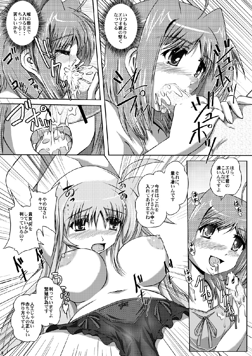 (COMIC1☆2) [MajesticRune (Kurogane)] F.A.T.E. (Mahou Shoujo Lyrical Nanoha) page 9 full