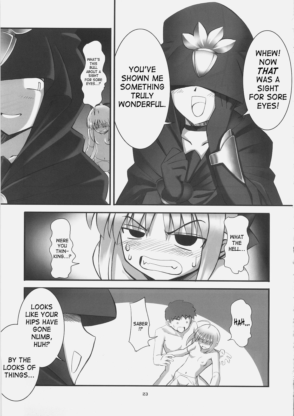 (C69) [RUBBISH Selecting Squad (Namonashi)] RE 01 (Fate/stay night) [English] [SaHa] page 22 full